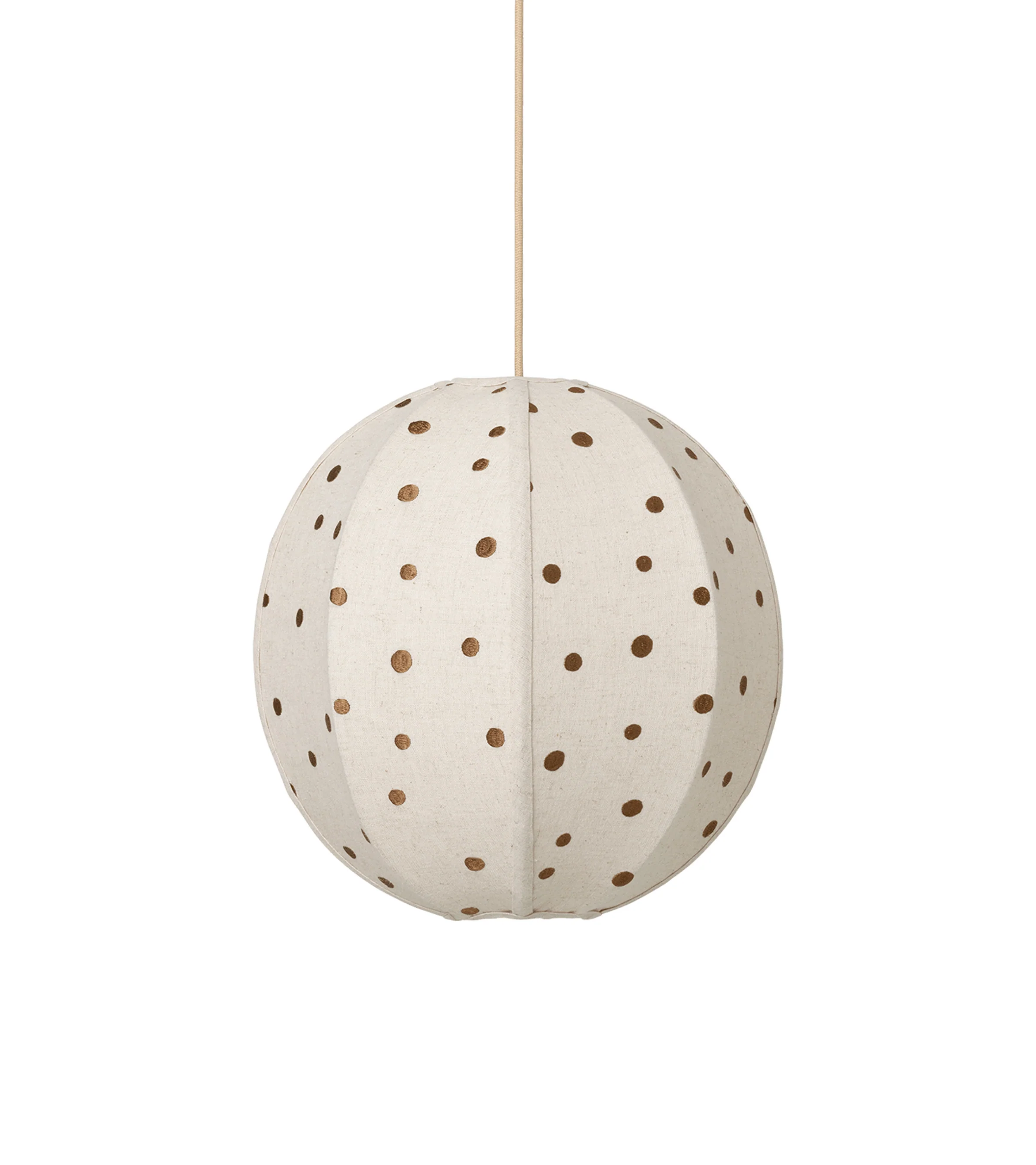 Abażur DOTS TEXTILE jasnobeżowy - Image 3