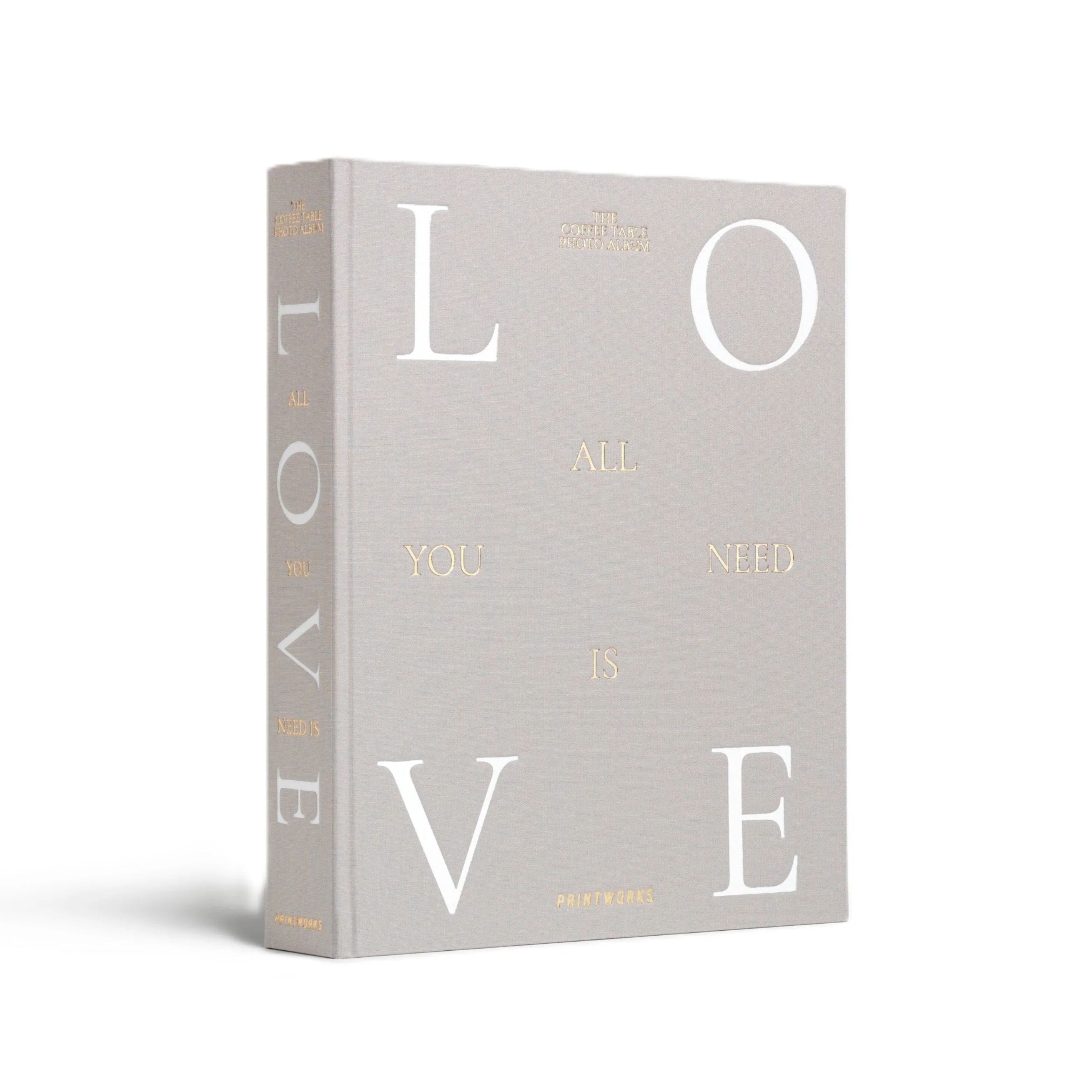 Album na zdjęcia ALL YOU NEED IS LOVE beżowy