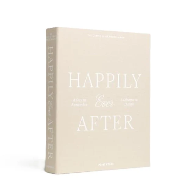 Album na zdjęcia HAPPILY EVER AFTER beżowy