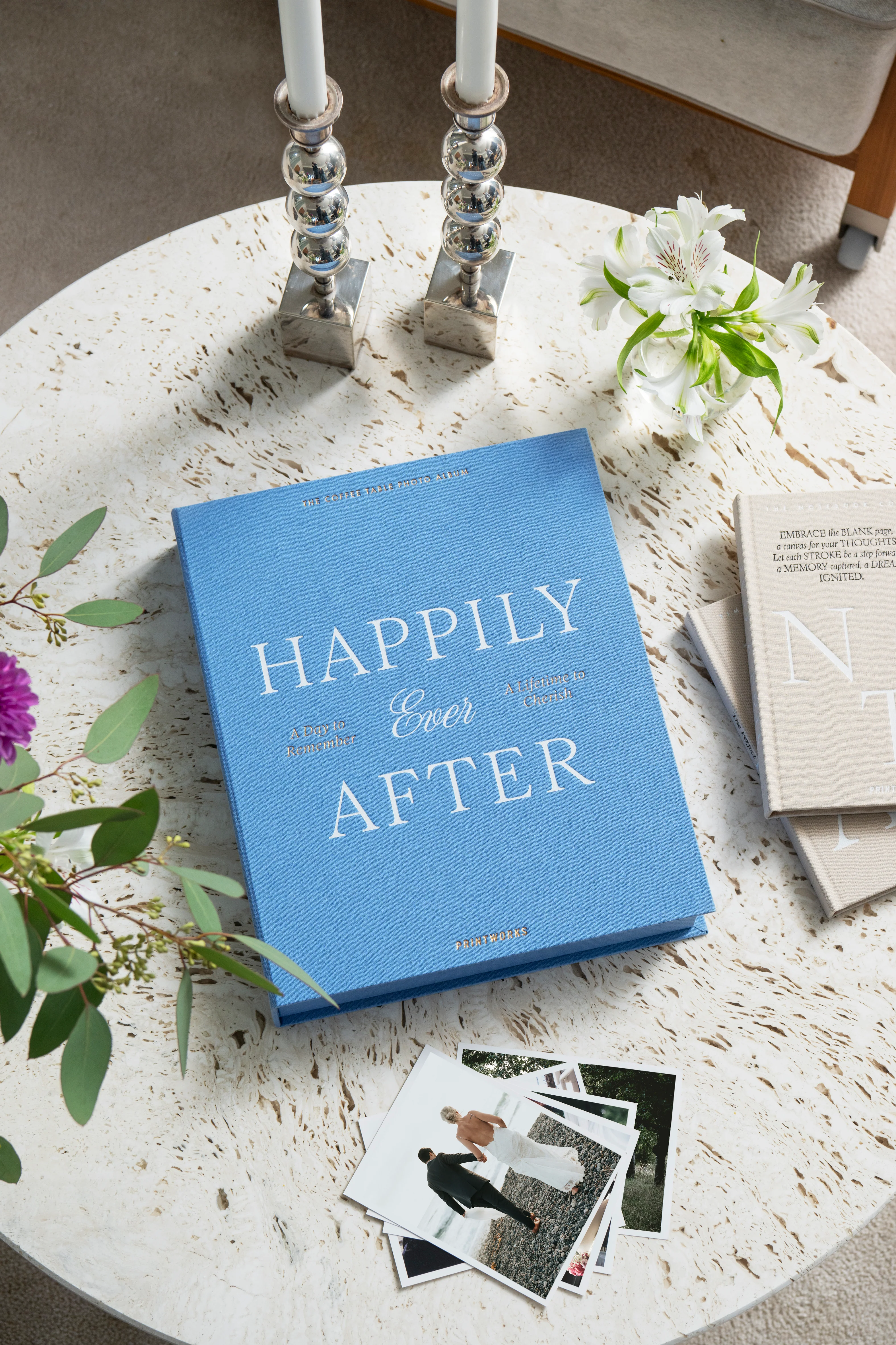 Album na zdjęcia HAPPILY EVER AFTER niebieski - Image 2