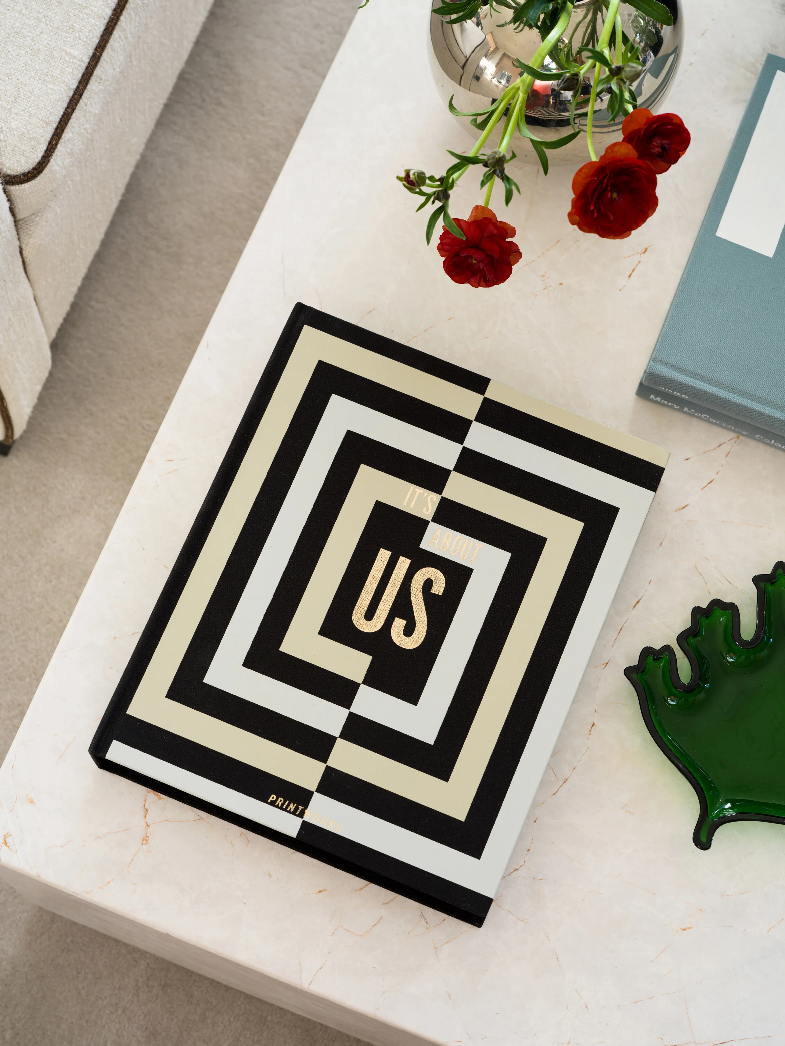 Album na zdjęcia IT'S ABOUT US czarny z białym i złotym - Image 2