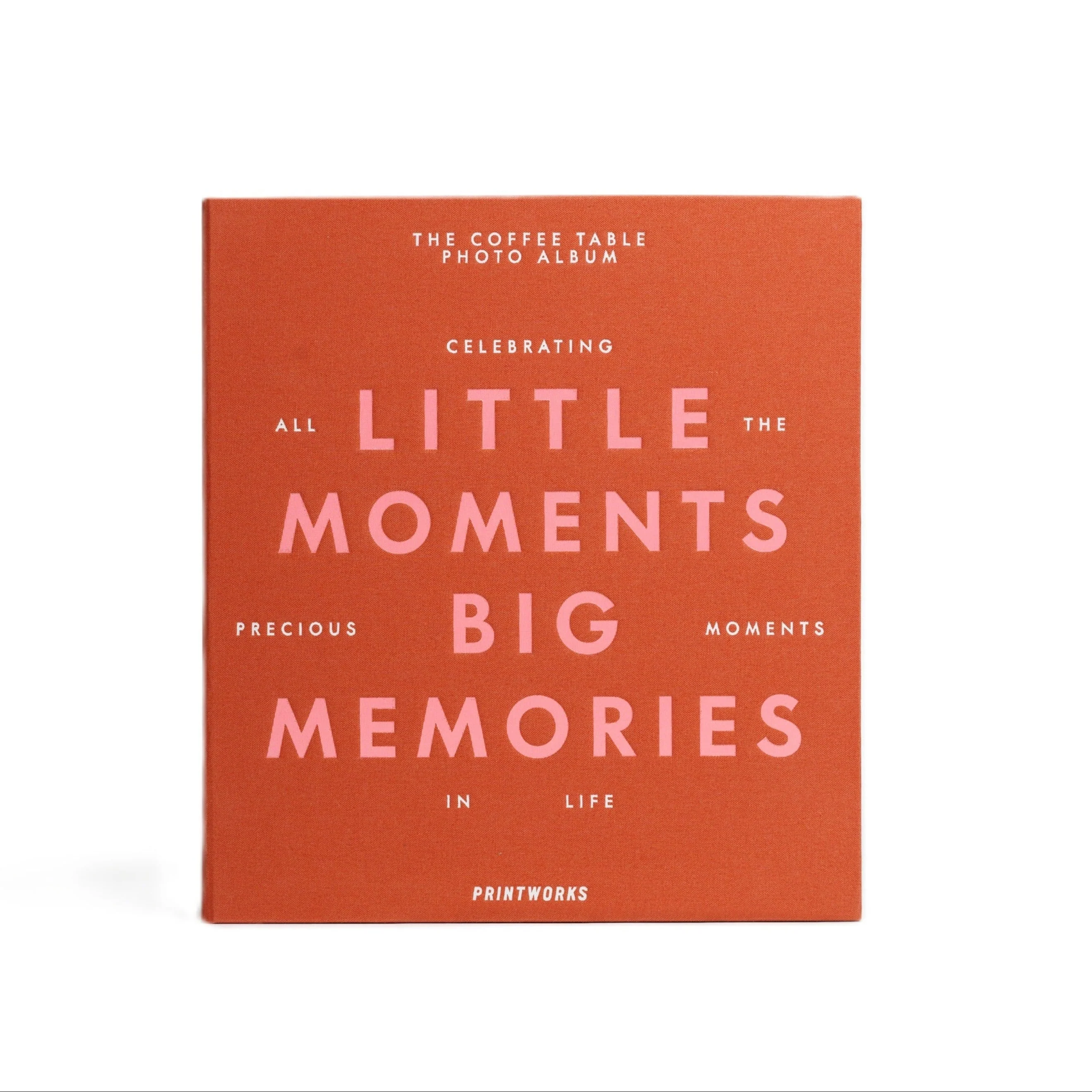 Album na zdjęcia LITTLE MOMENTS BIG MEMORIES pomarańczowy - Image 7