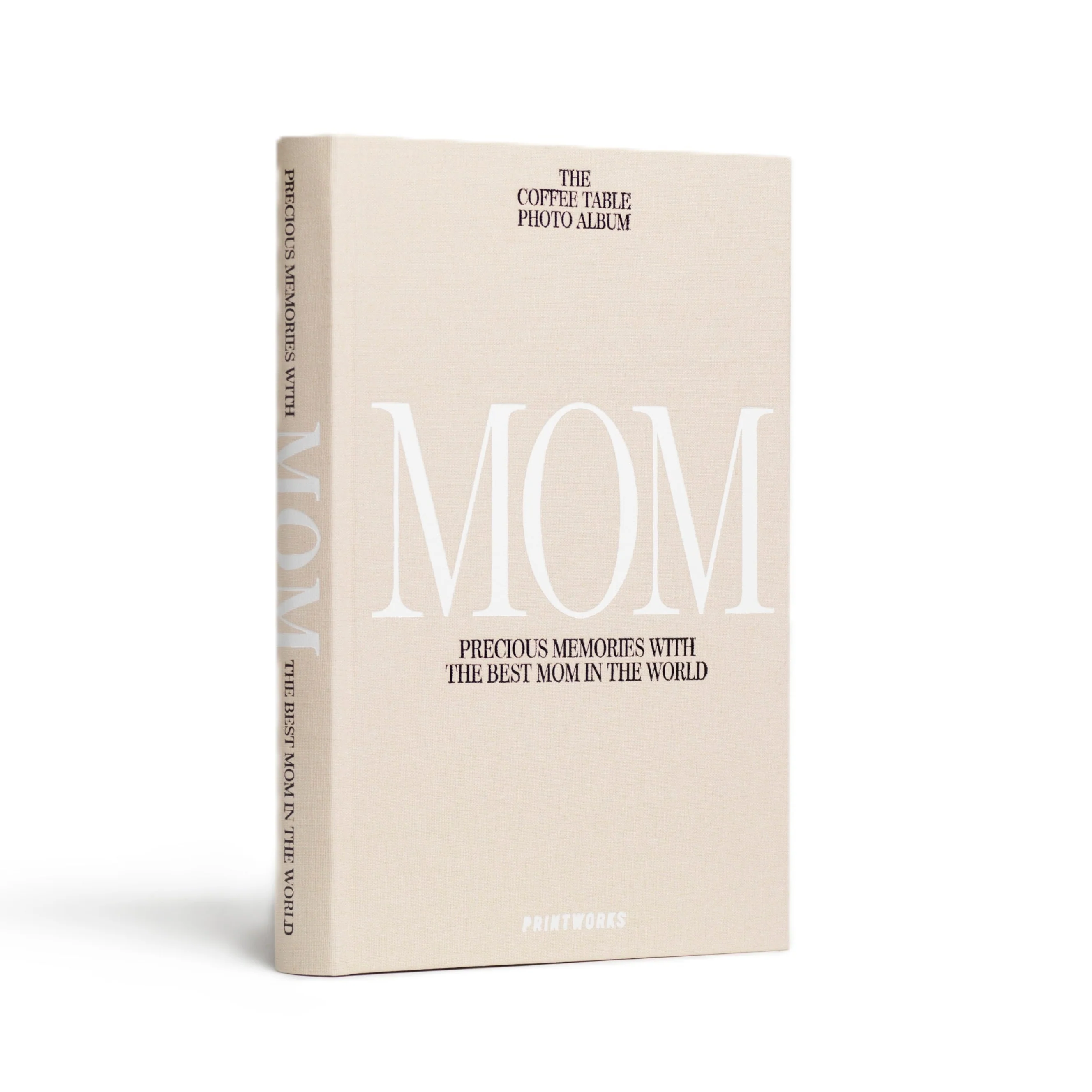 Album na zdjęcia MOM beżowy z białym
