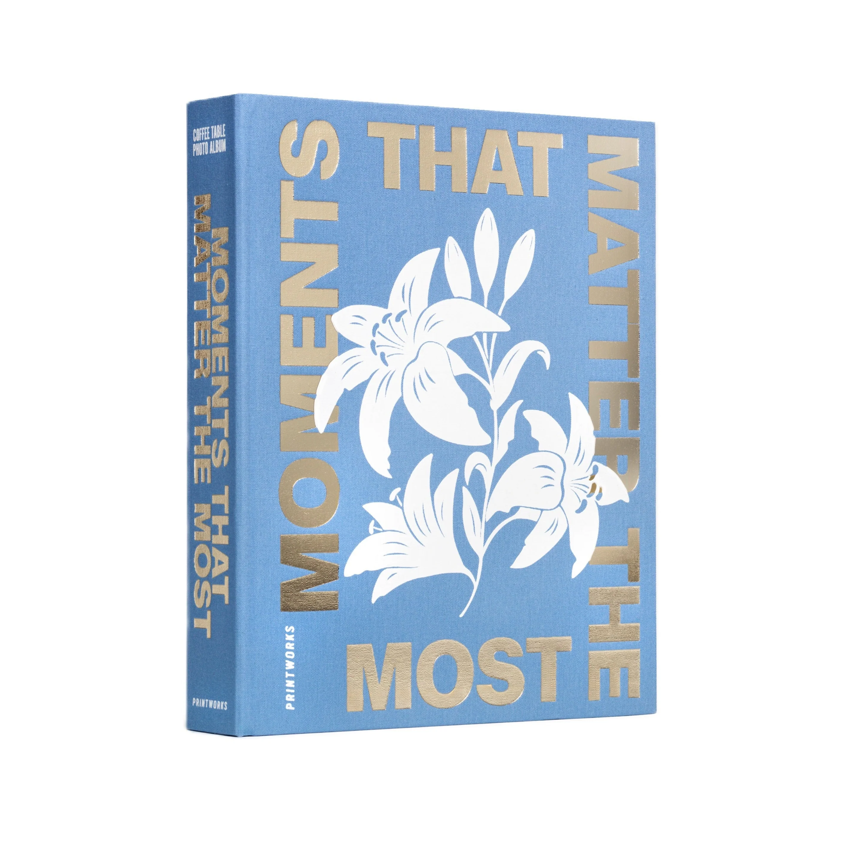 Album na zdjęcia MOMENTS THAT MATTERS THE MOST niebieski