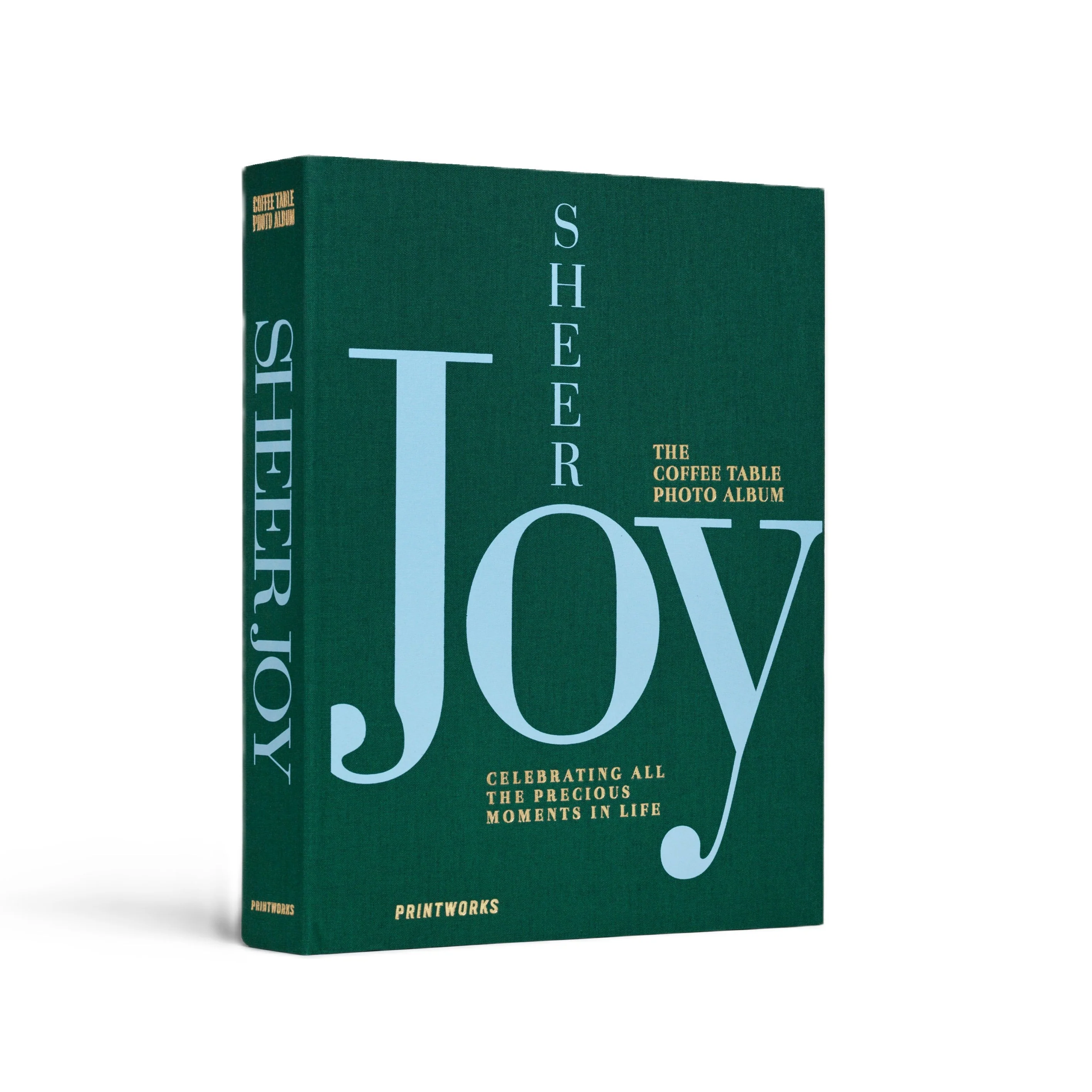Album na zdjęcia SHEER JOY zielony z niebieskim