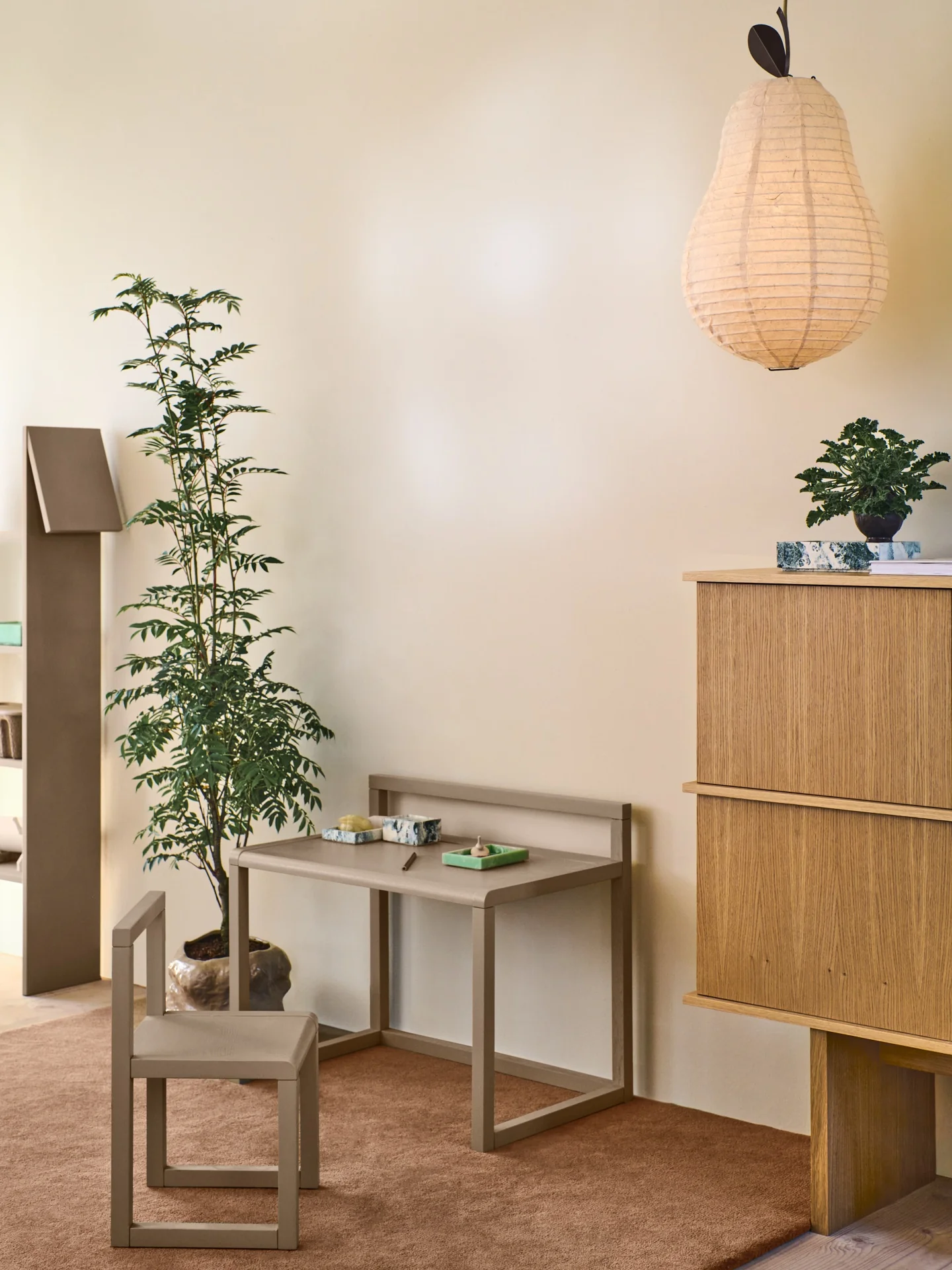 Biurko dziecięce LITTLE ARCHITECT beżowy - Image 4
