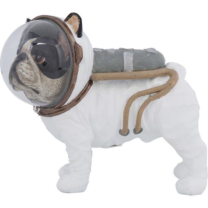Figurka BULLDOG IN SPACE biały - Image 3