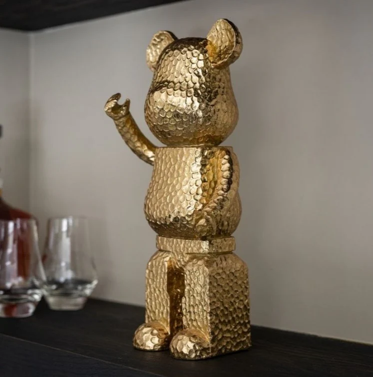 Dekoracja BEAR złoty - Image 5