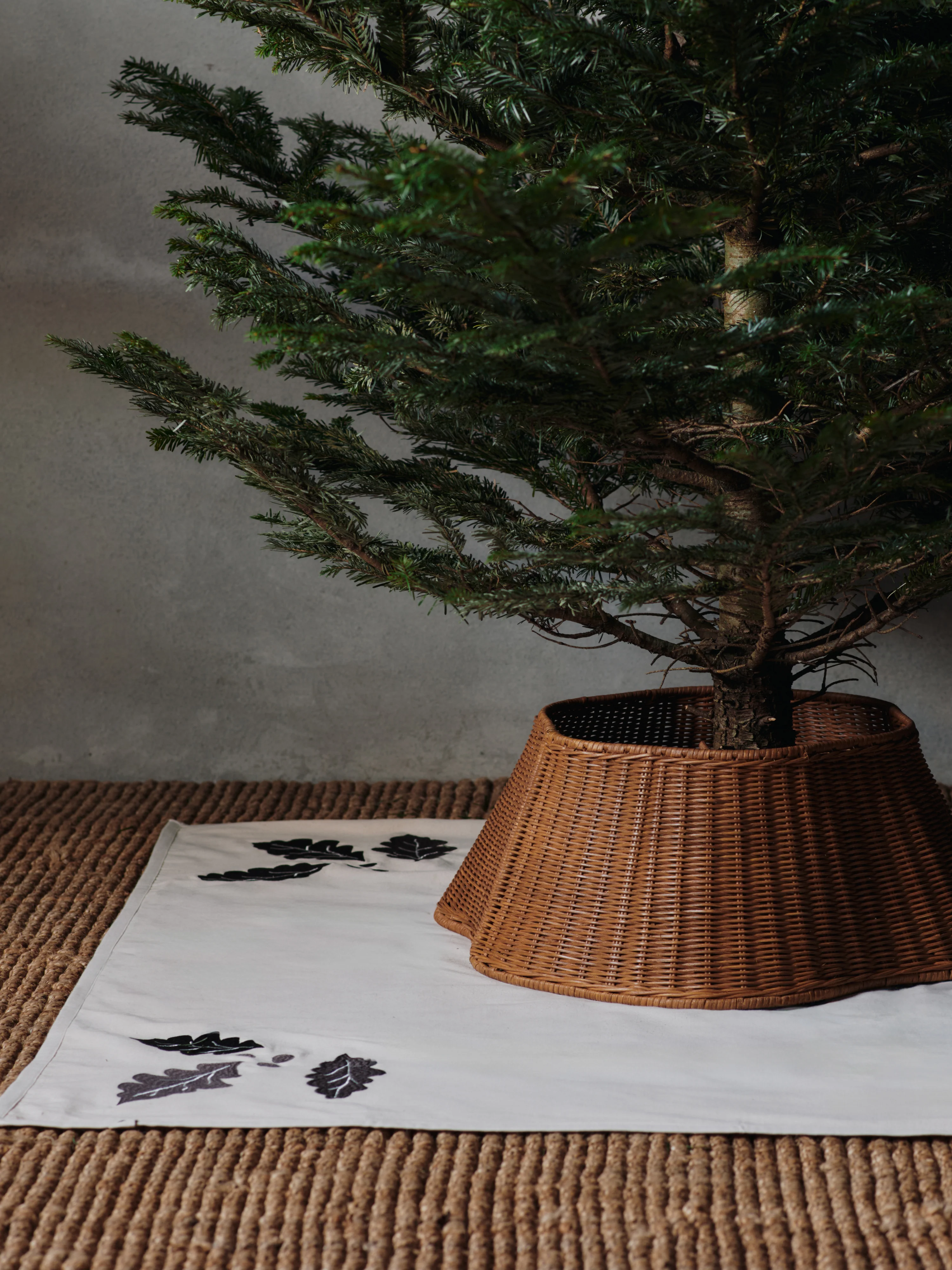 Dywanik świąteczny OAK CHRISTMAS TREE BLANKET bawełna - Image 2