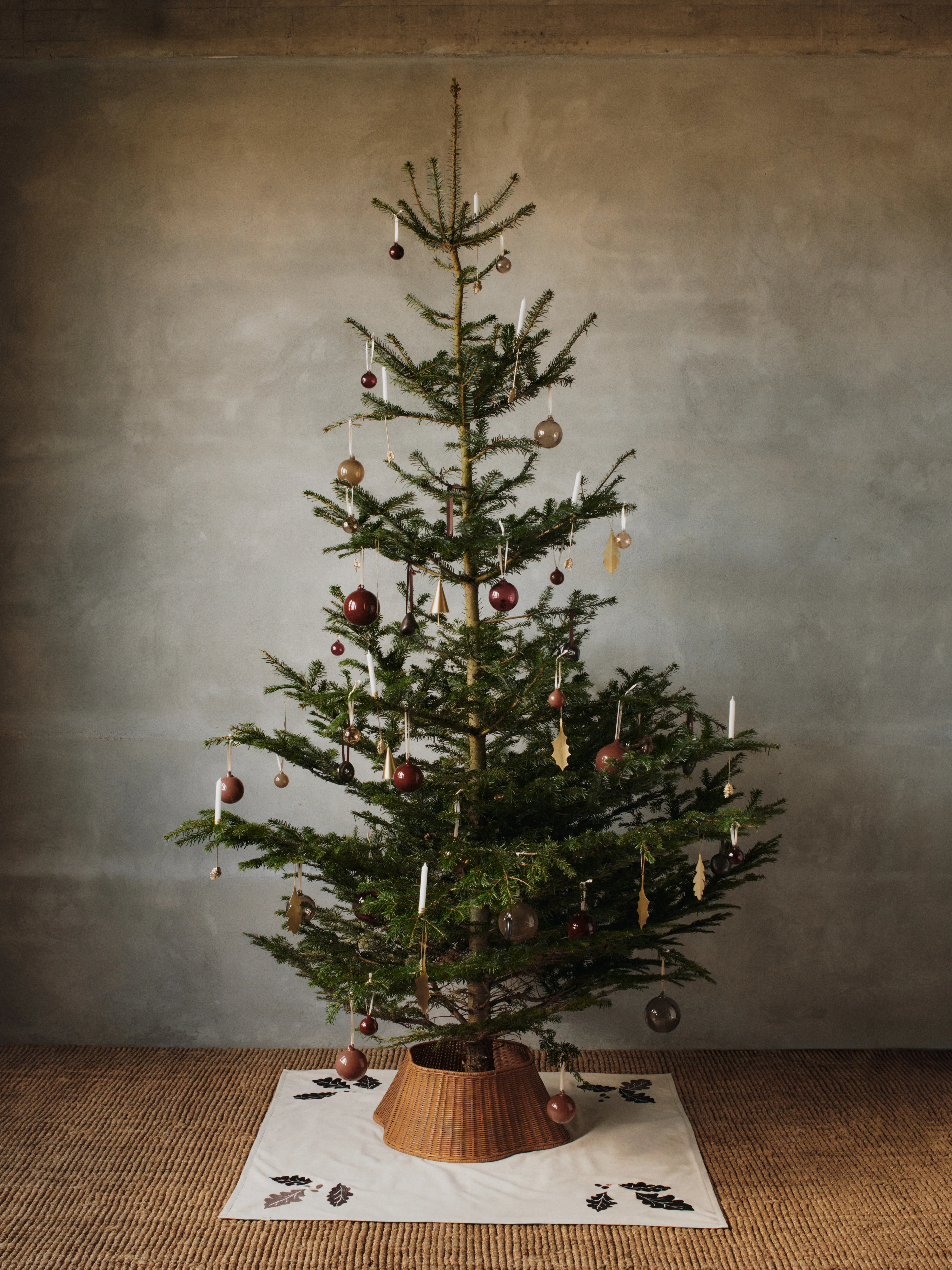 Dywanik świąteczny OAK CHRISTMAS TREE BLANKET bawełna - Image 5