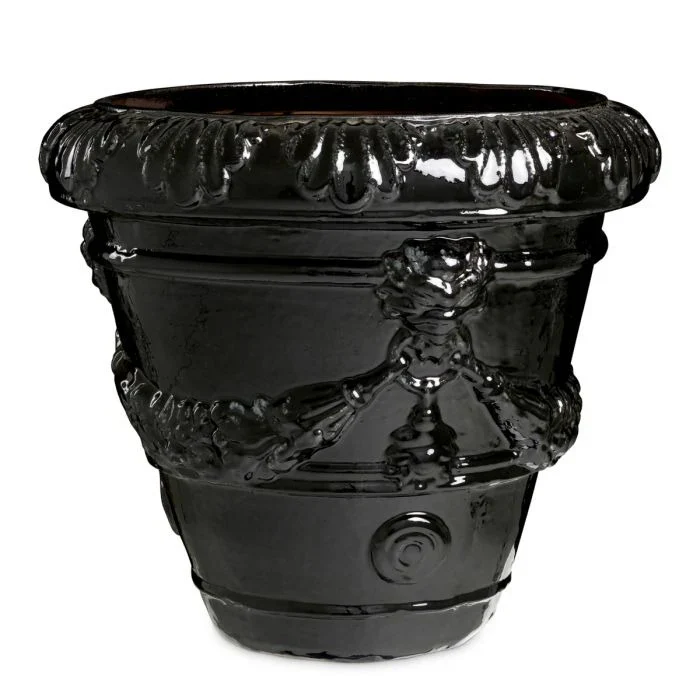 Donica zewnętrzna TOULON czarna ceramika - Image 6