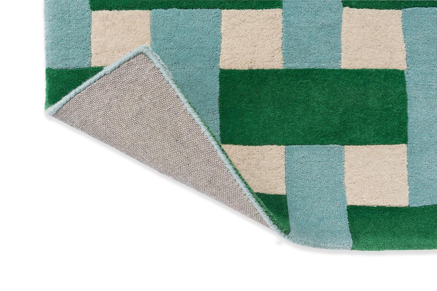 Dywan BASKETWEAVE EMERALD AQUAMARINE zielono-niebieski - Image 5