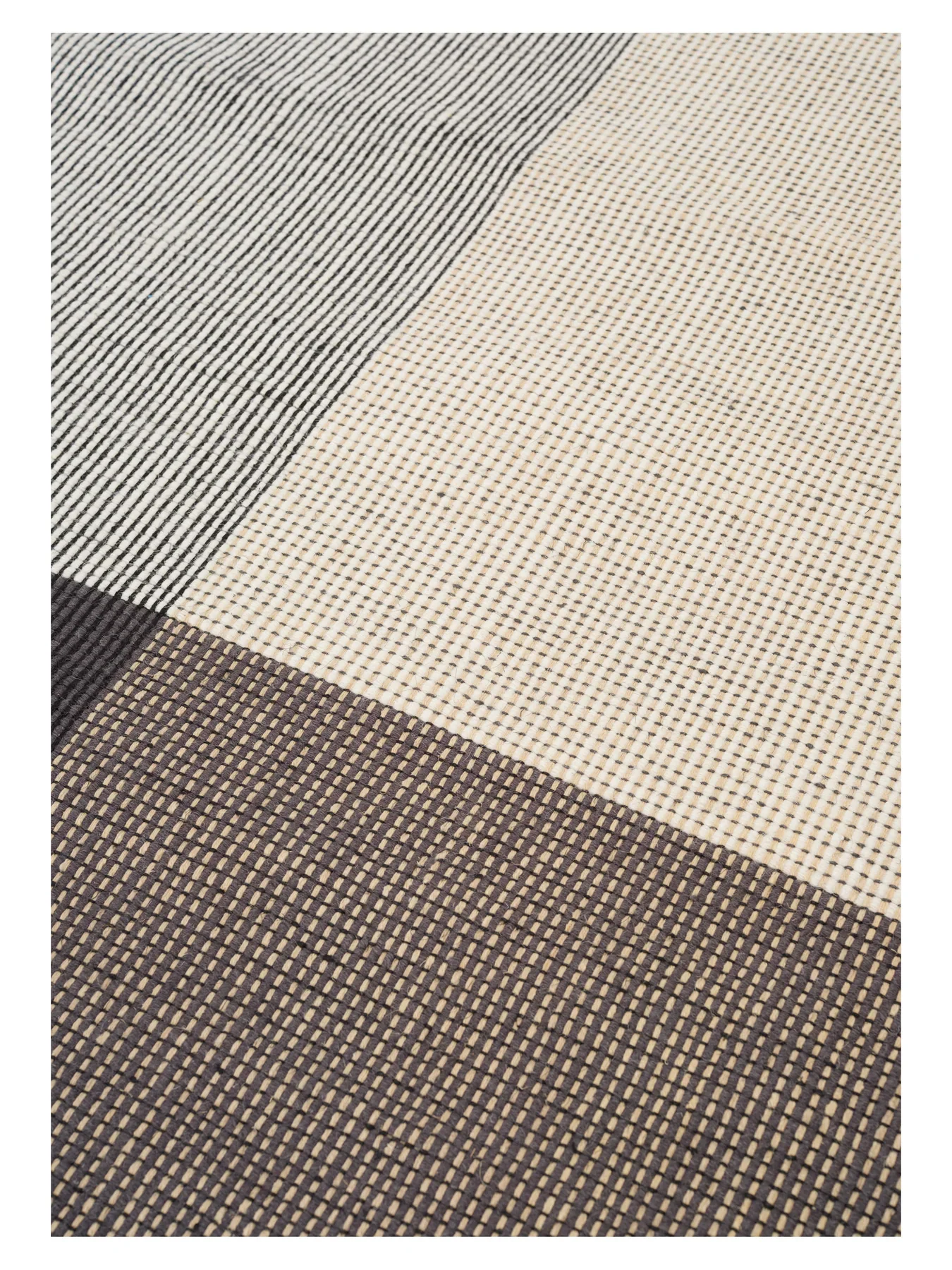 Dywan BOLOGNA - GREY czarny z beżowym - Image 4