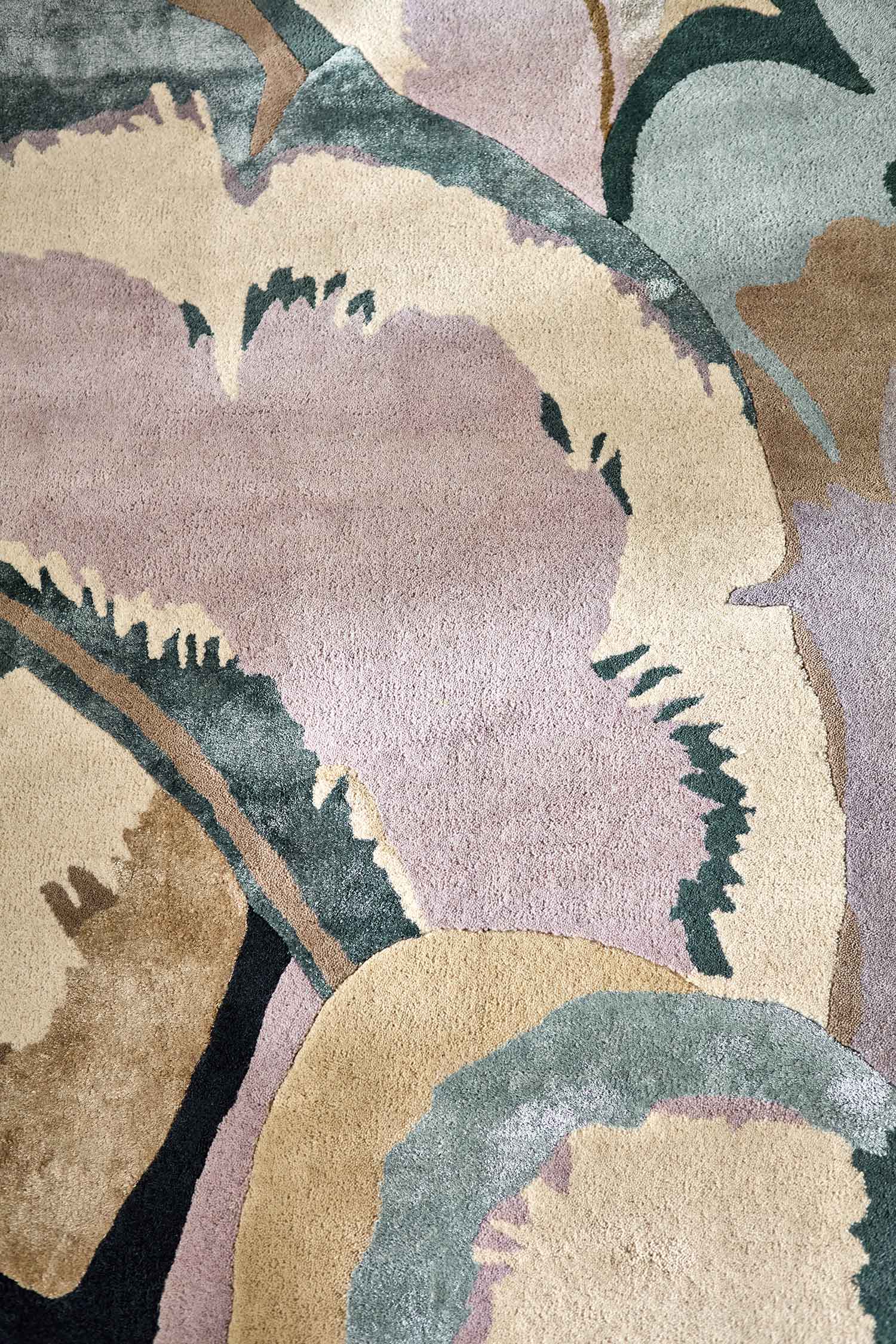 Dywan CALATHEA SHIITAKE WILDWATER szaro-beżowy - Image 7