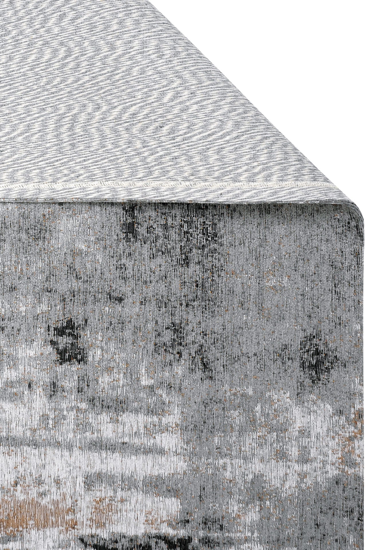 Dywan DECO RUGS szary z brązowym i czarnym - Image 4