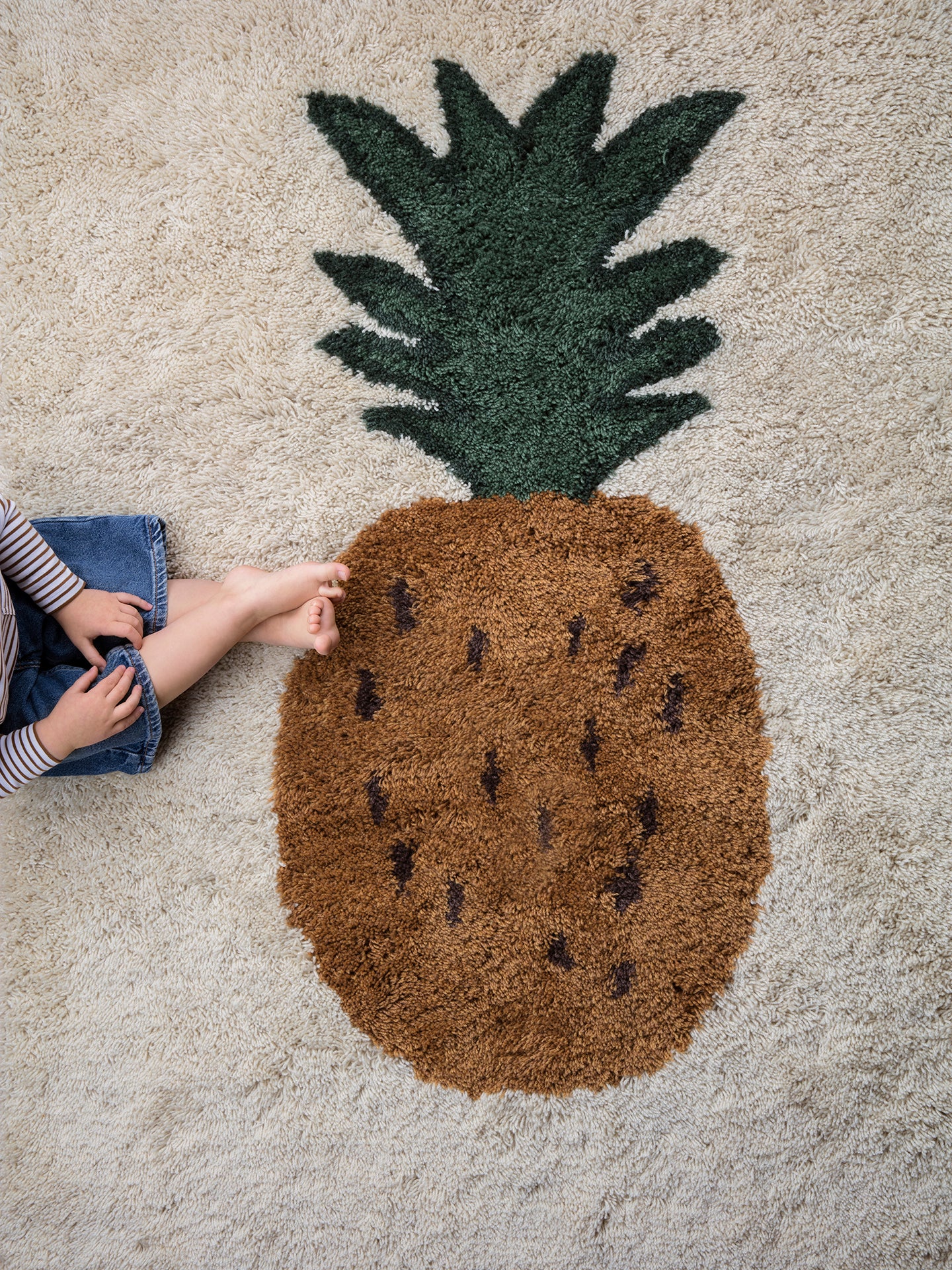 Dywan dziecięcy FRUITICANA PINEAPPLE beżowy - Image 6
