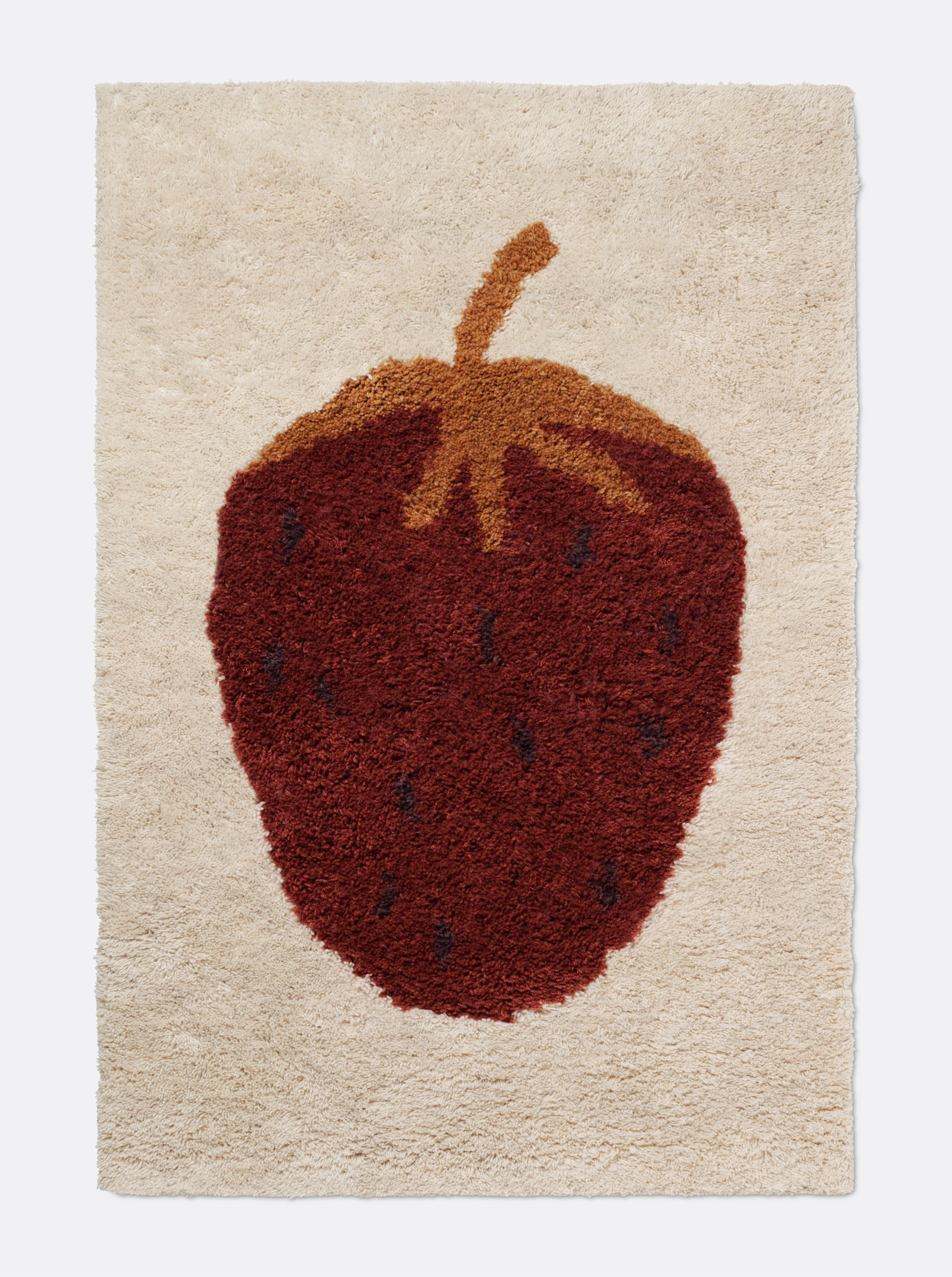 Dywan dziecięcy FRUITICANA STRAWBERRY beżowy - Image 6