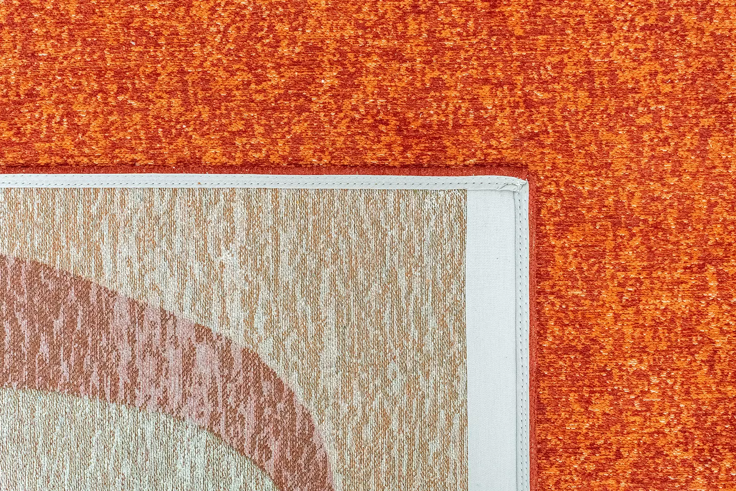 Dywan MARBLE pomarańczowy z bordowym i beżowym - Image 10