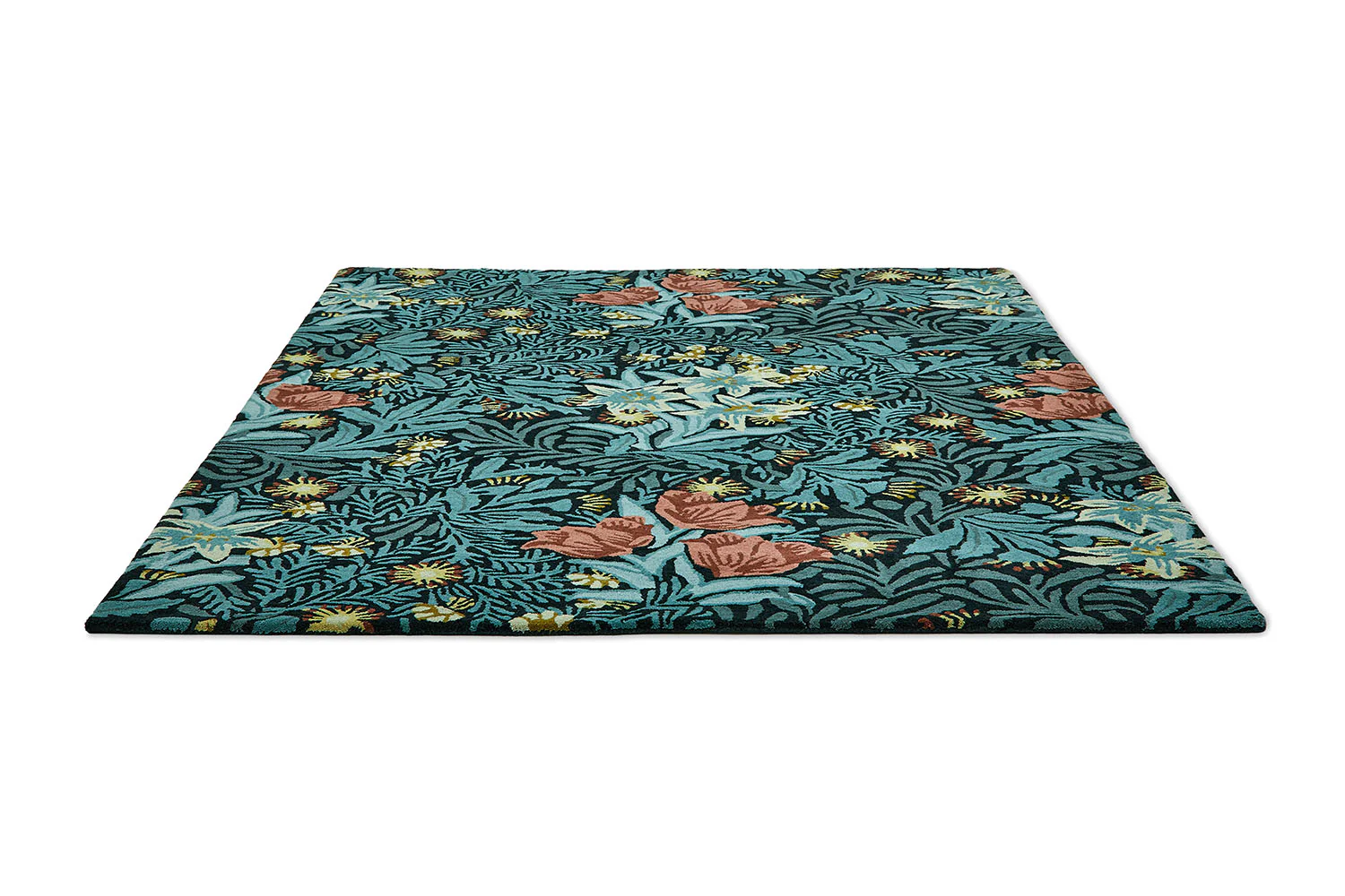 Dywan MOREW - BOWER INDIGO turkusowy - Image 3