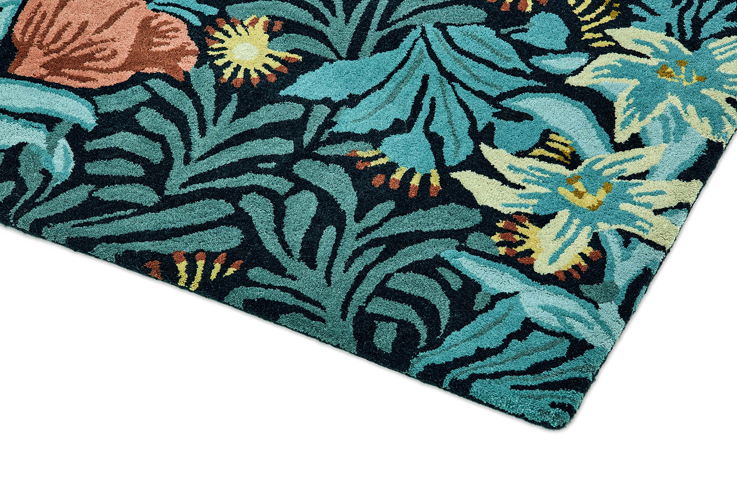 Dywan MOREW - BOWER INDIGO turkusowy - Image 4