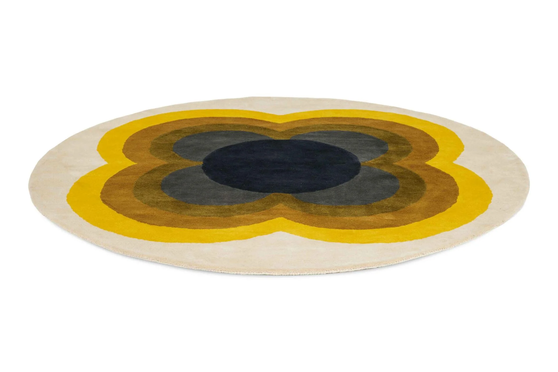 Dywan okrągły SUNFLOWER żółty - Image 3