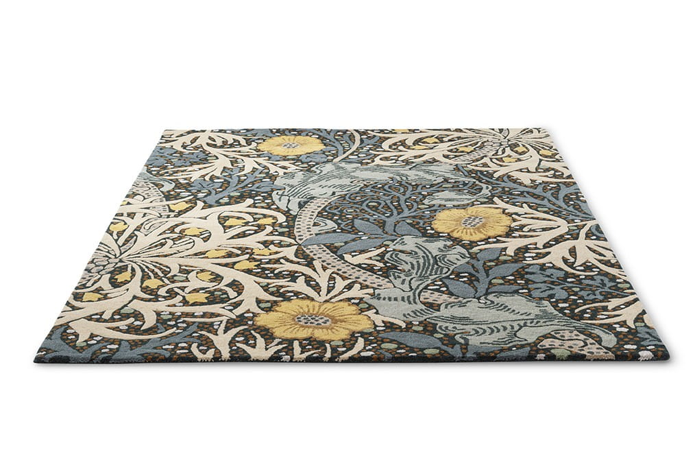 Dywan SEAWEED TEAL niebiesko-żółty - Image 3