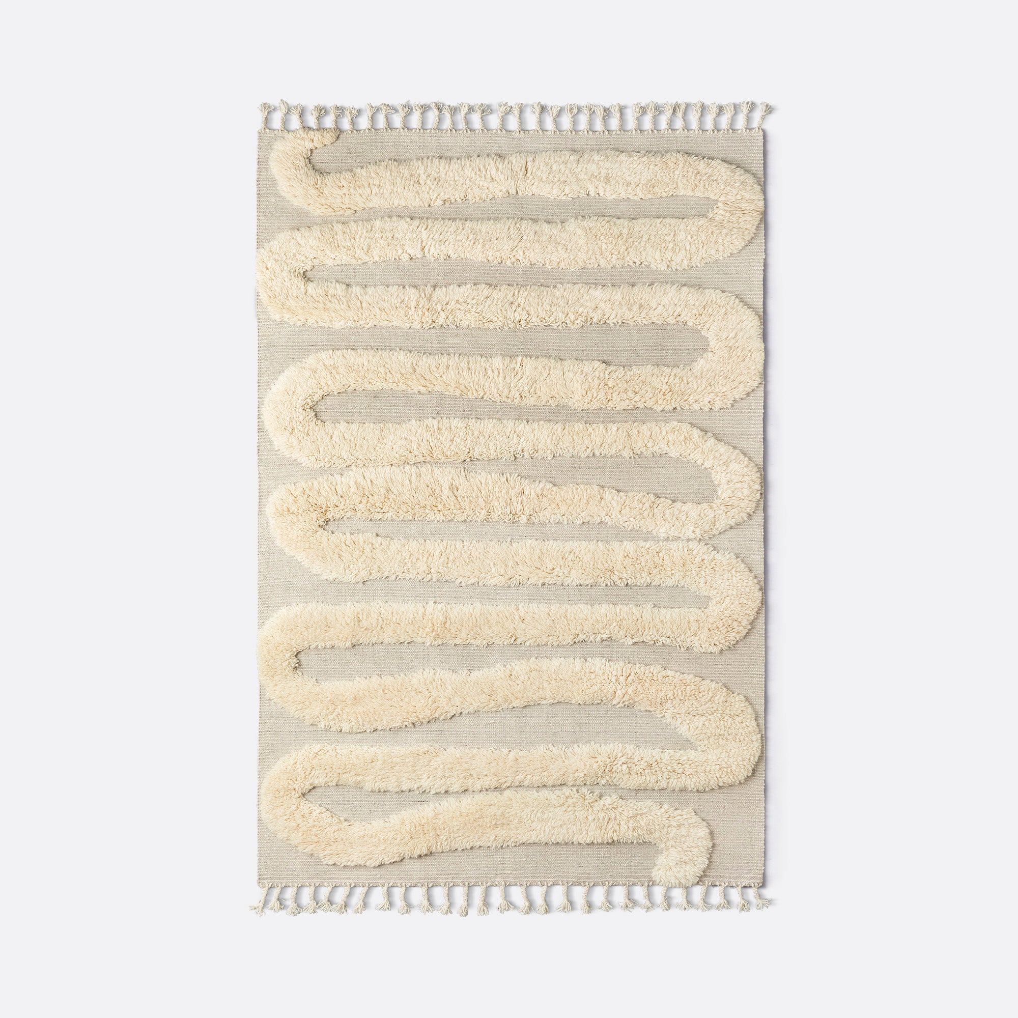Dywan SNAKE RYA kremowy - Image 3