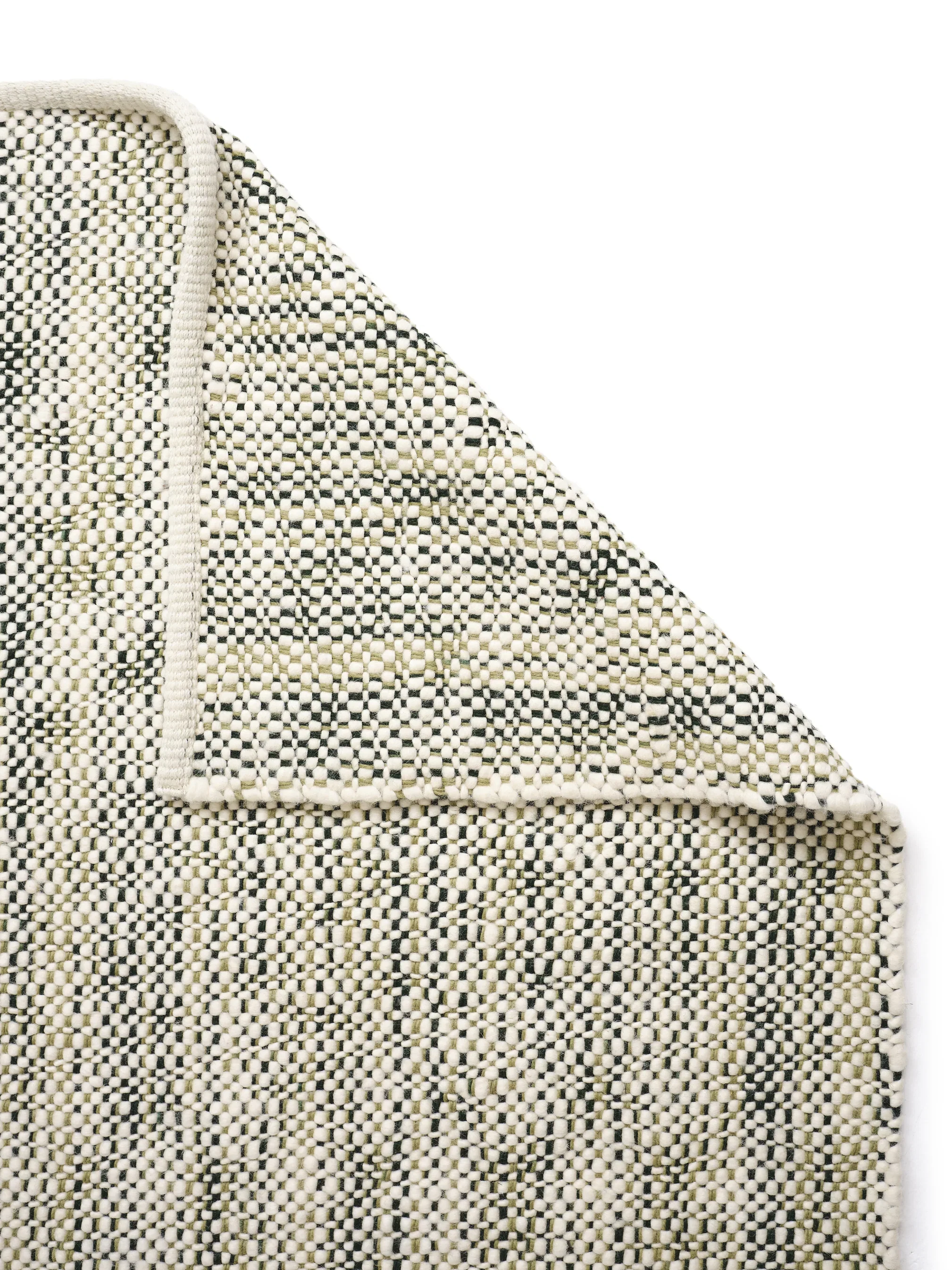 Dywan TWEED kremowy z zielonym - Image 3