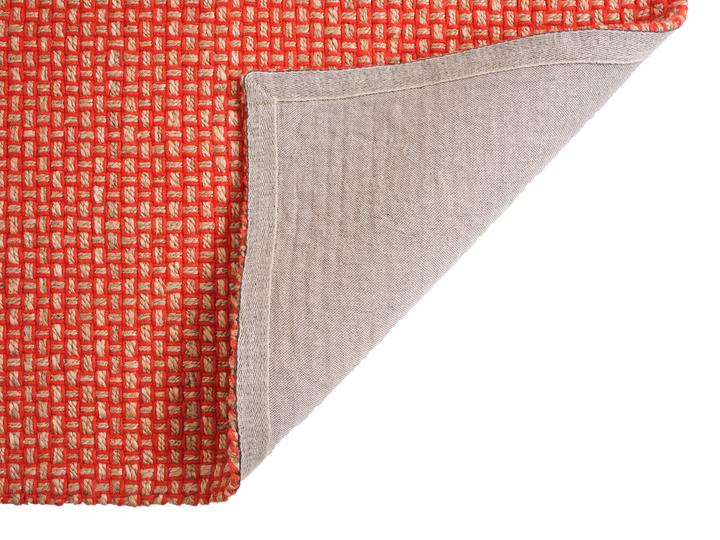 Dywan WEAVE czerwony z beżowym - Image 6