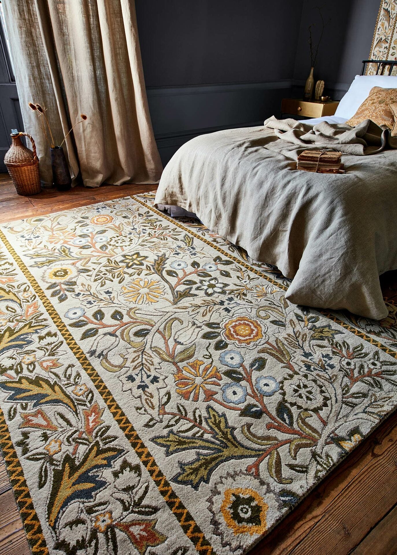 Dywan WILHELMINA LINEN MUSTARD beżowy - Image 6