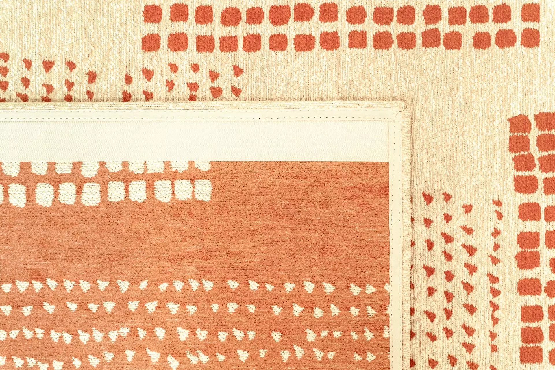 Dywan ZEN beżowy z pomarańczowym - Image 8