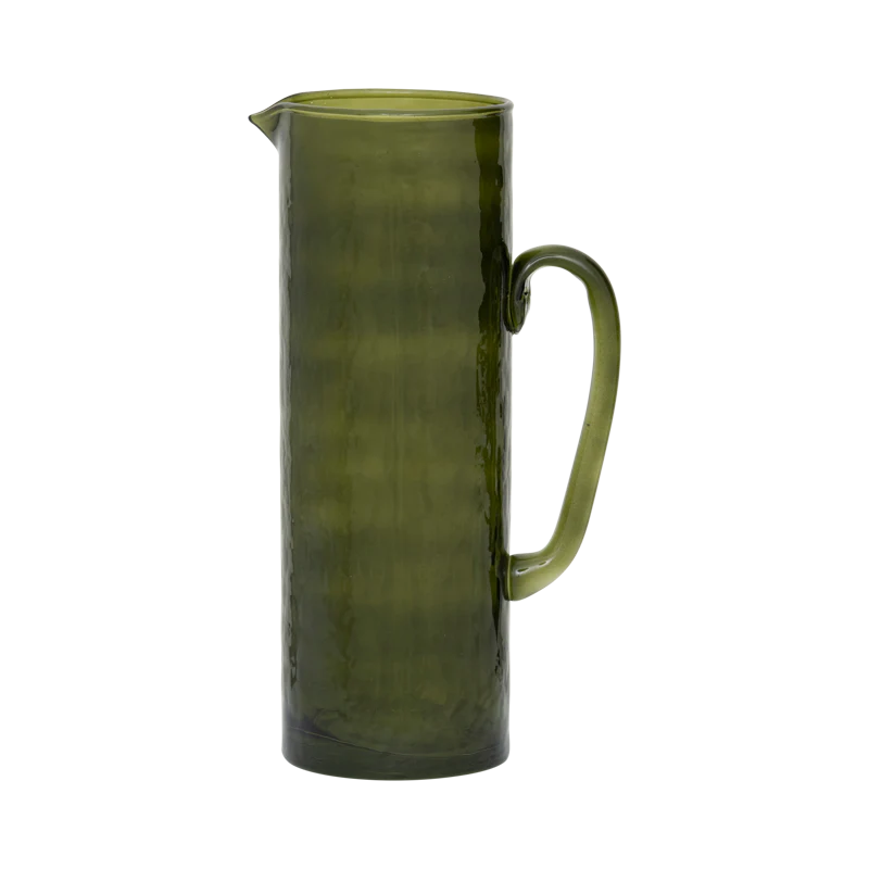 Dzbanek HAMMERED zielone szkło - Image 3