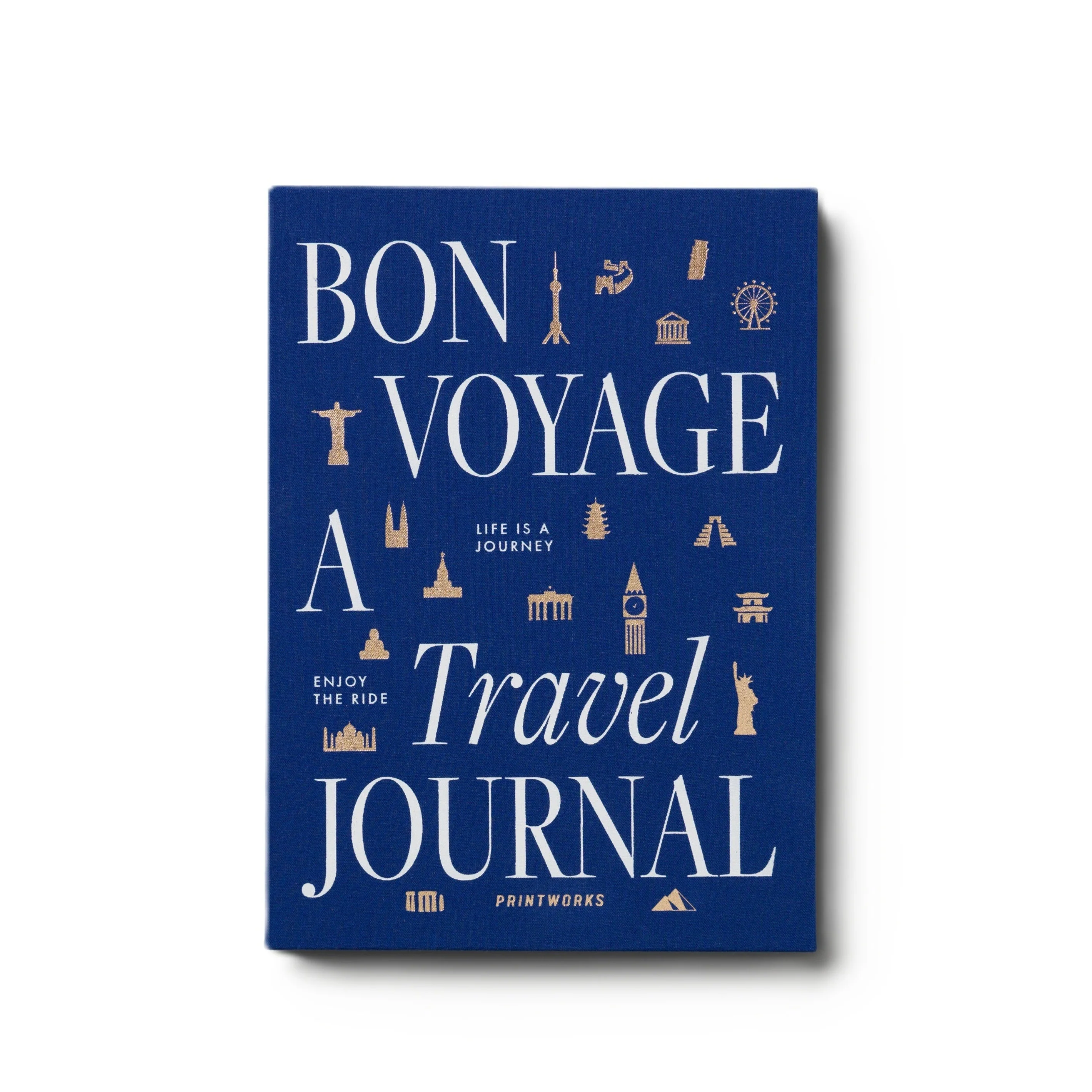Dziennik podróży TRAVEL JOURNAL granatowy z beżowym - Image 6