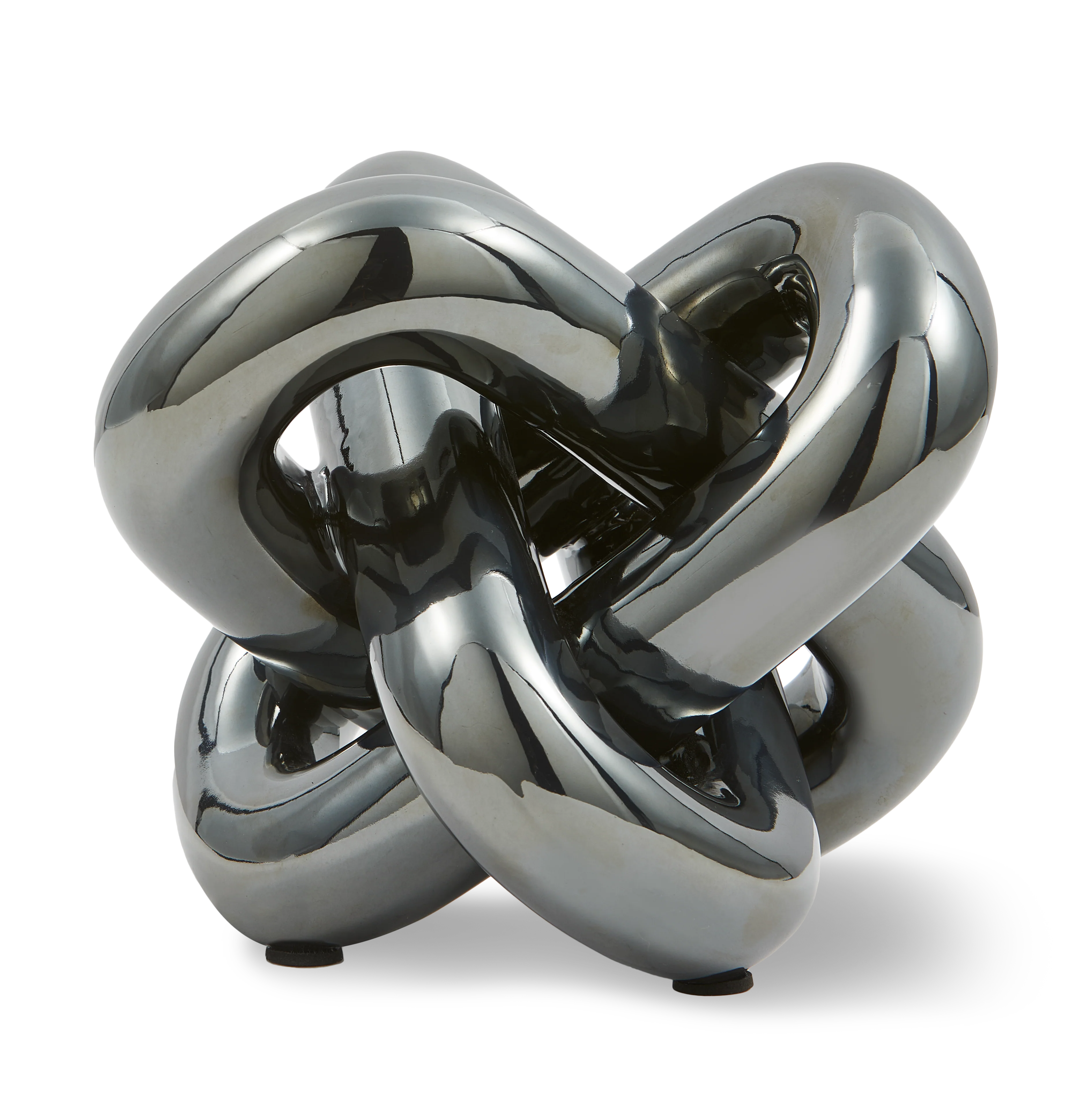 Figurka dekoracyjna MOVING CHAIN ciemnoszary - Image 4