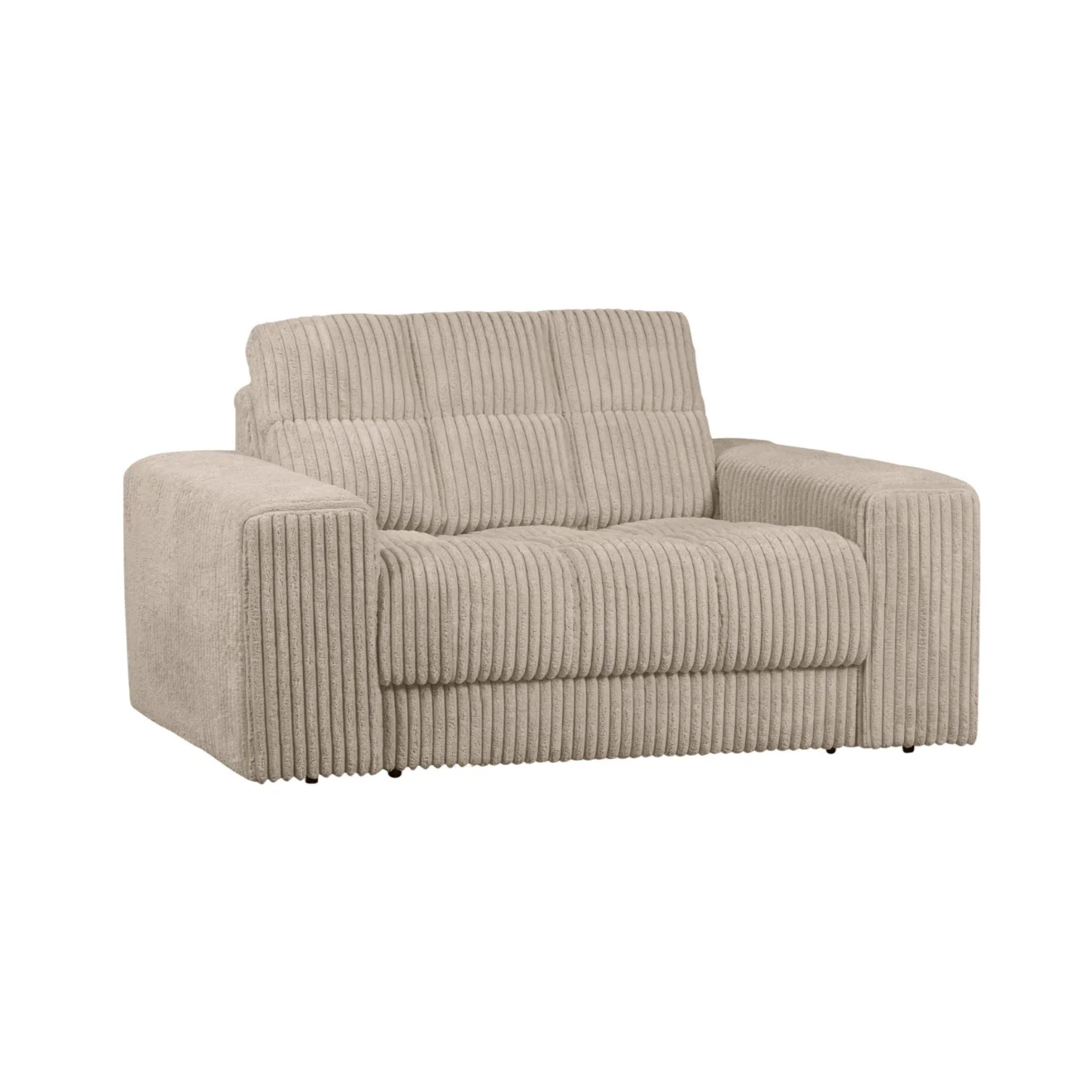 Sofa loveseat SECOND DATE beżowy sztruks