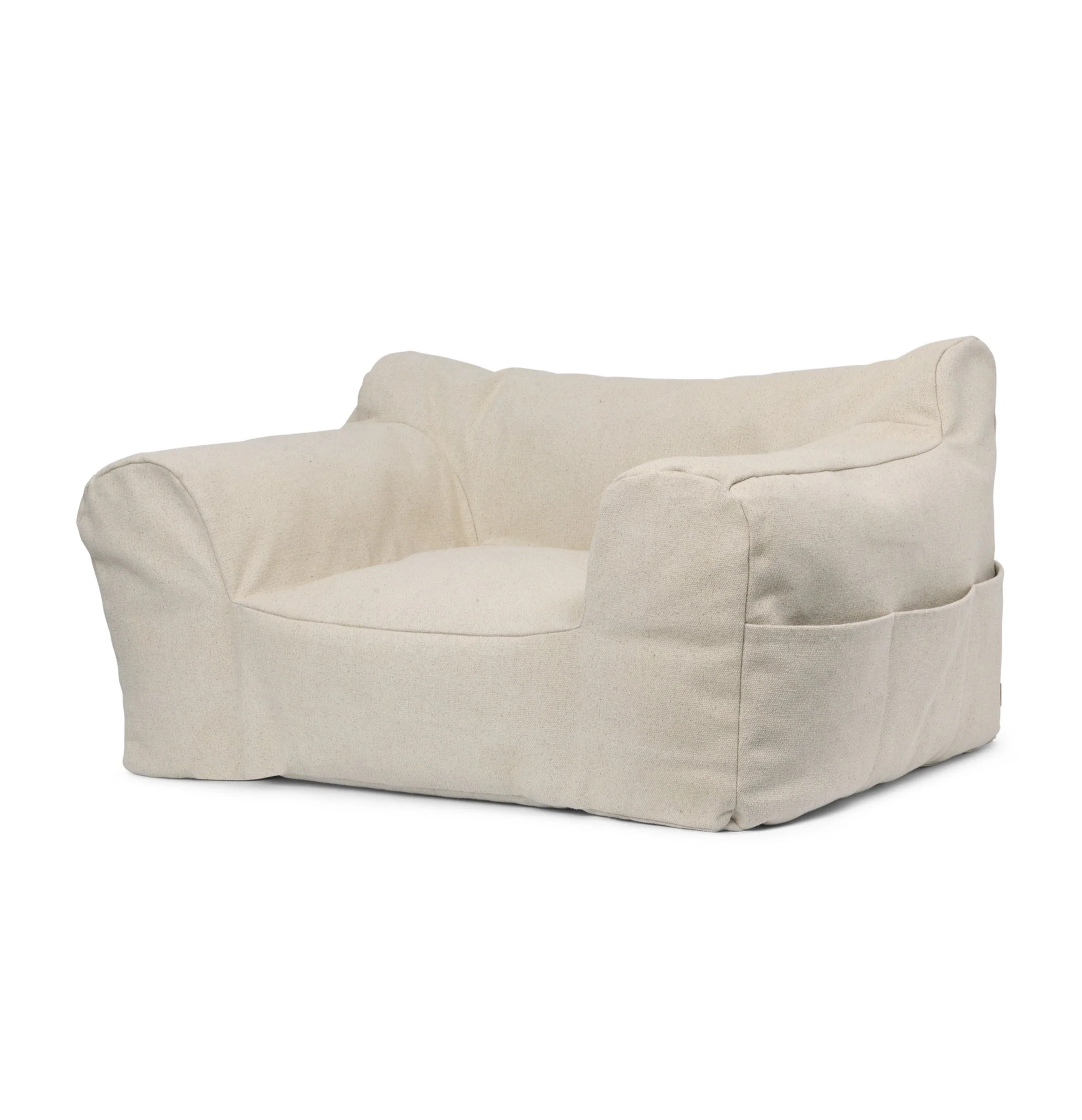 Fotel dziecięcy BILLOW BEAN BAG złamana biel - Image 7