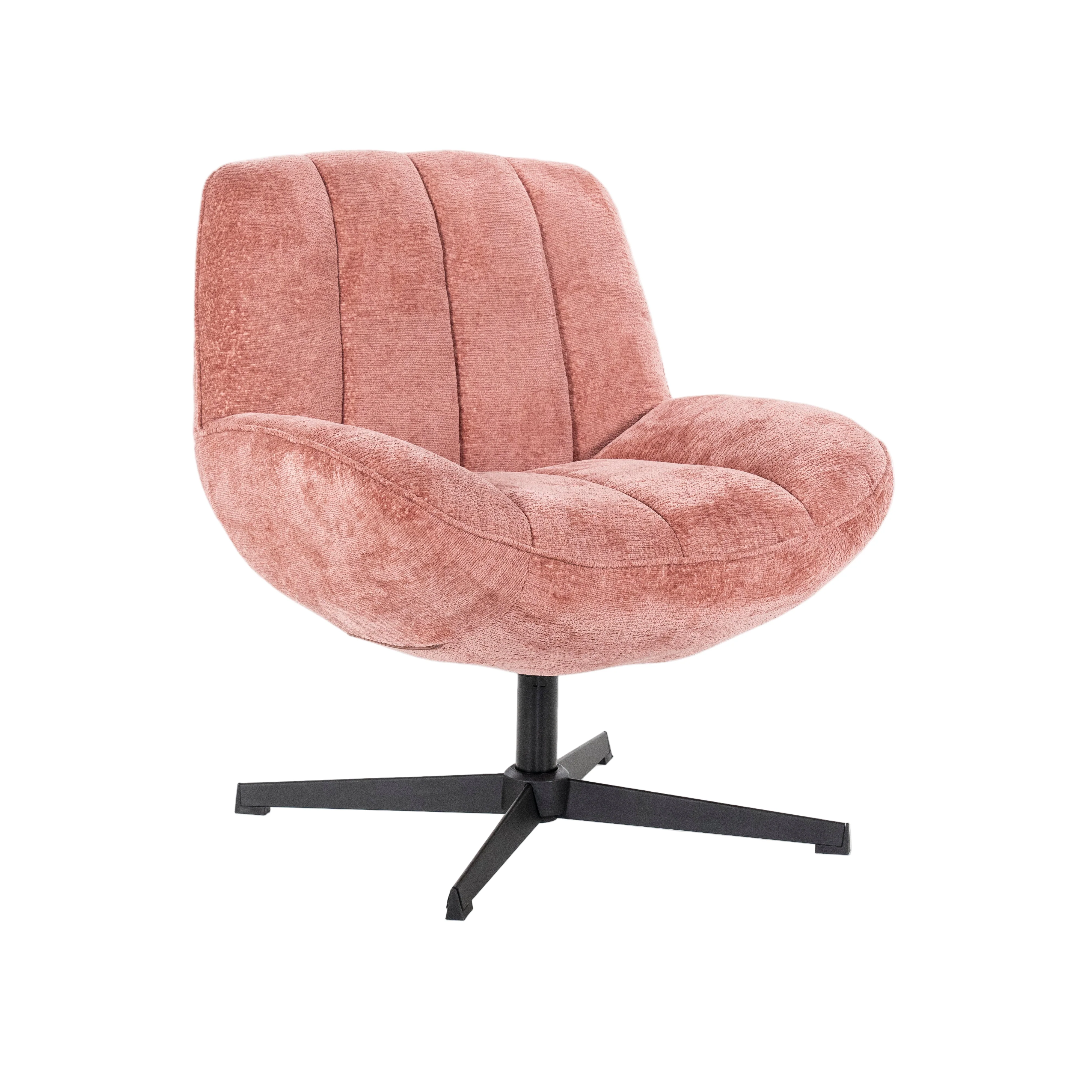Fotel FAUTEUIL DERBY różowy