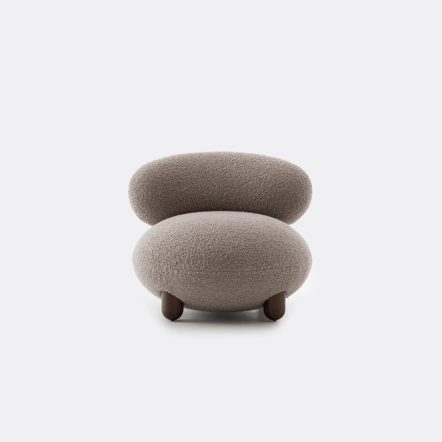 Fotel FLOCK tapicerowany z drewnianą podstawą - Image 18