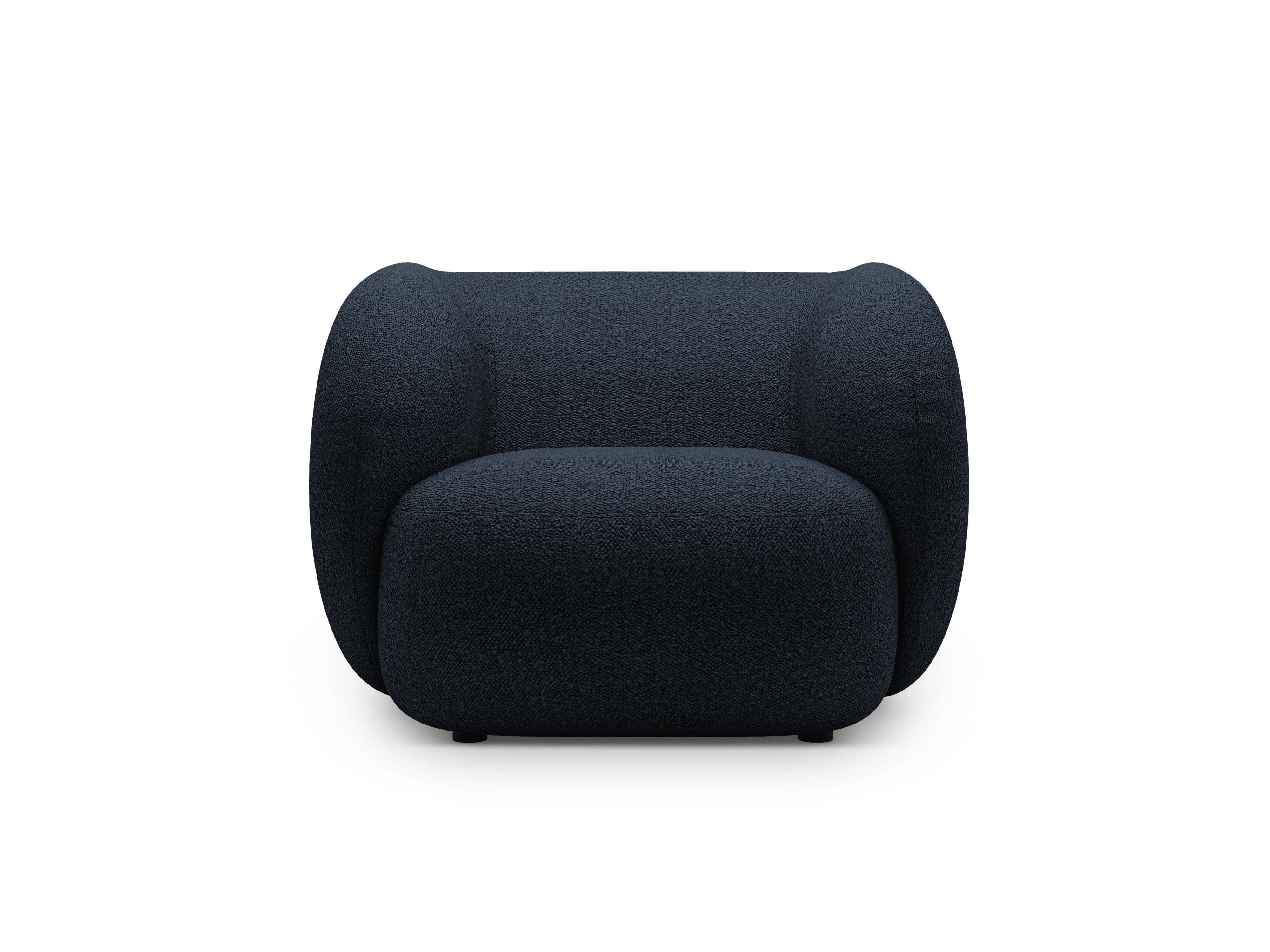 Fotel KATE granatowy boucle - Image 2