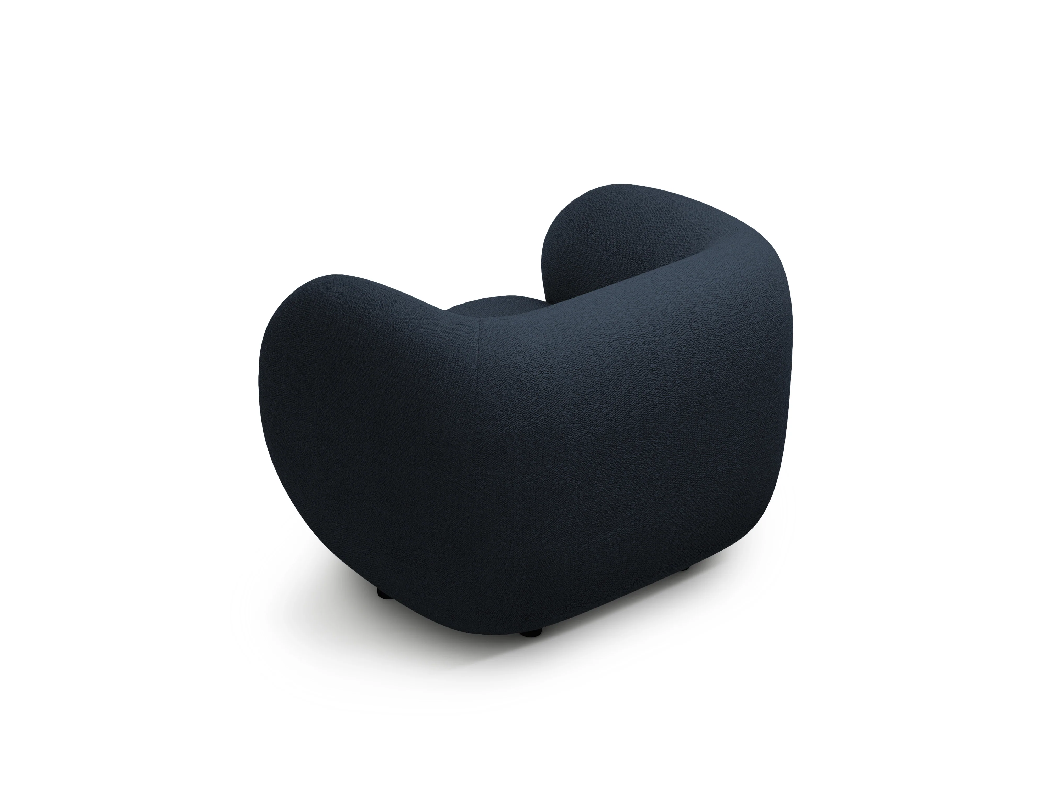 Fotel KATE granatowy boucle - Image 3