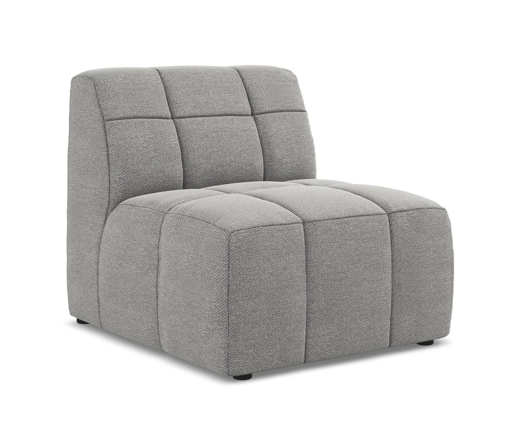 Fotel / moduł ALOHA jasnoszary boucle