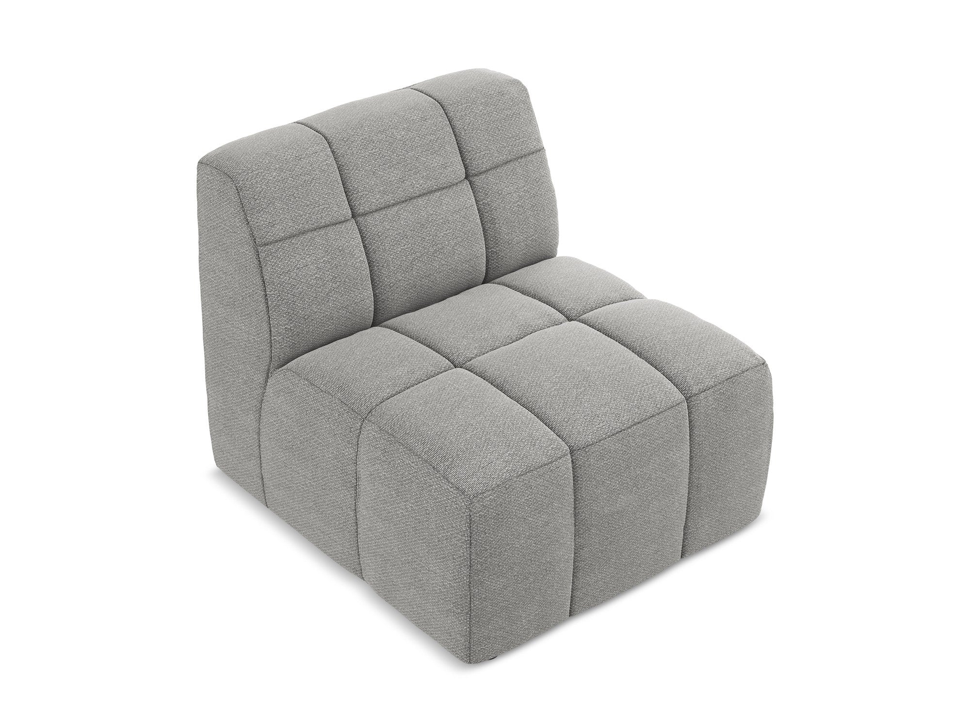 Fotel / moduł ALOHA jasnoszary boucle - Image 4