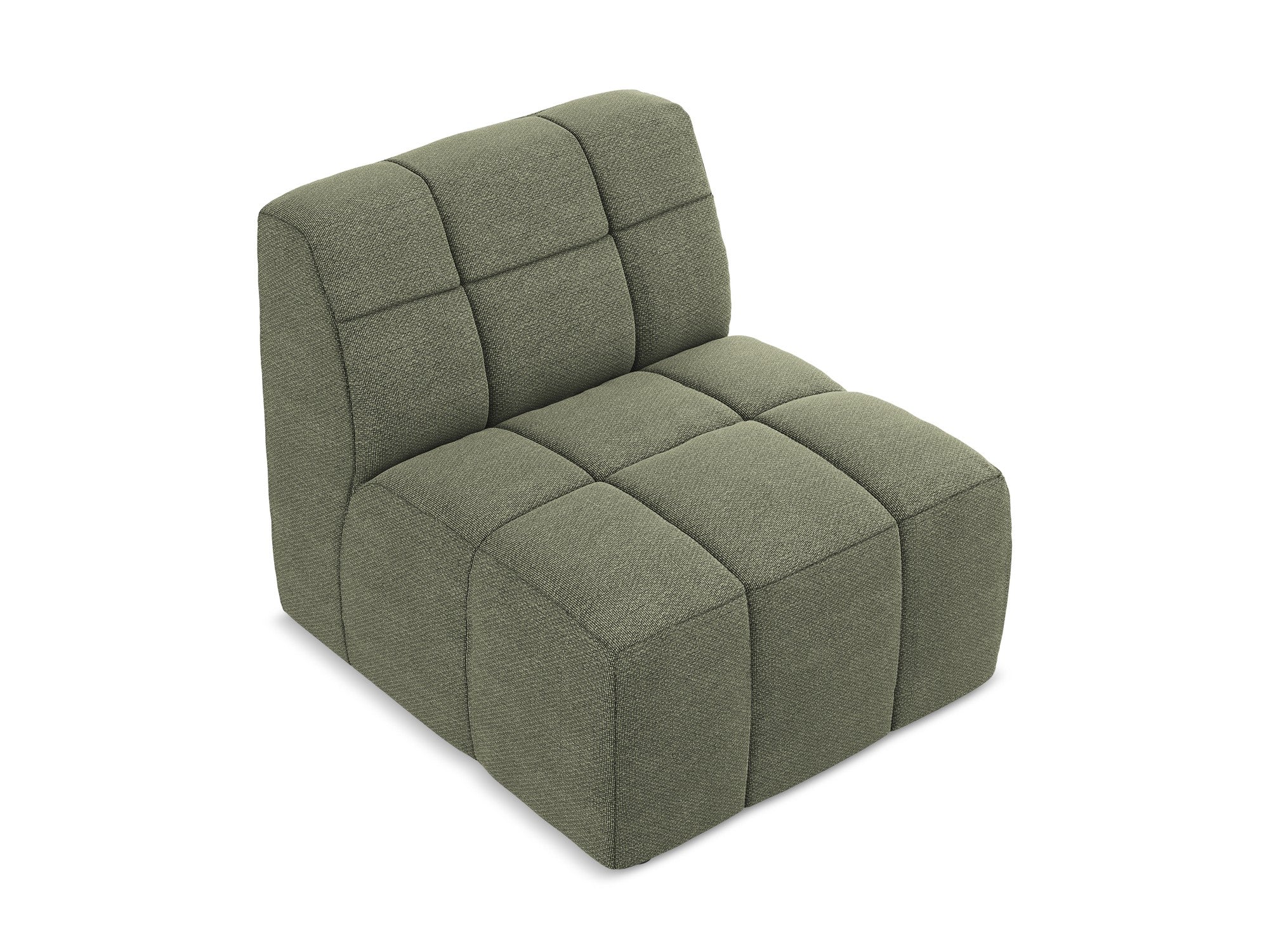 Fotel / moduł ALOHA oliwkowy boucle - Image 4