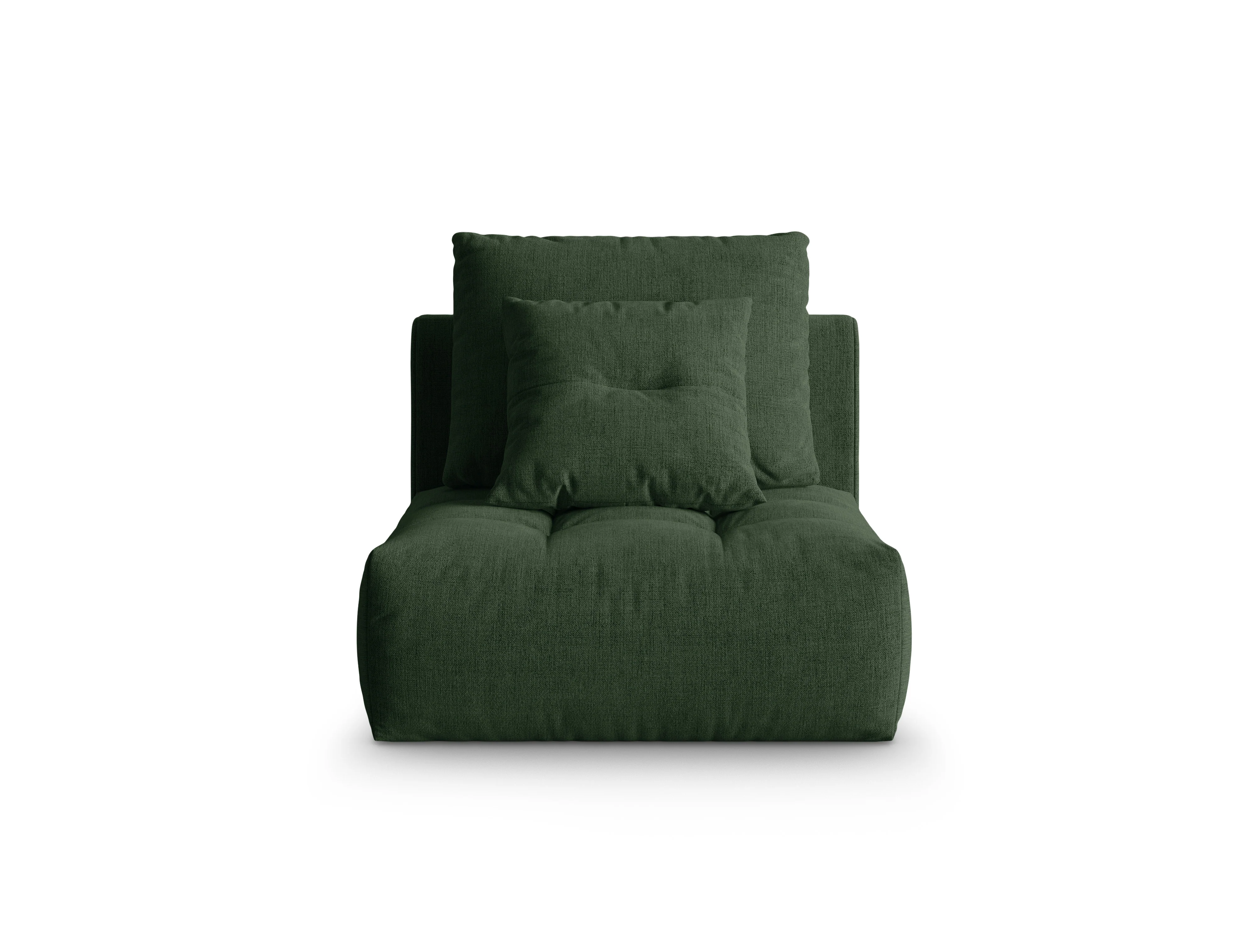 Fotel / moduł BLOOM zielony szenil - Image 3
