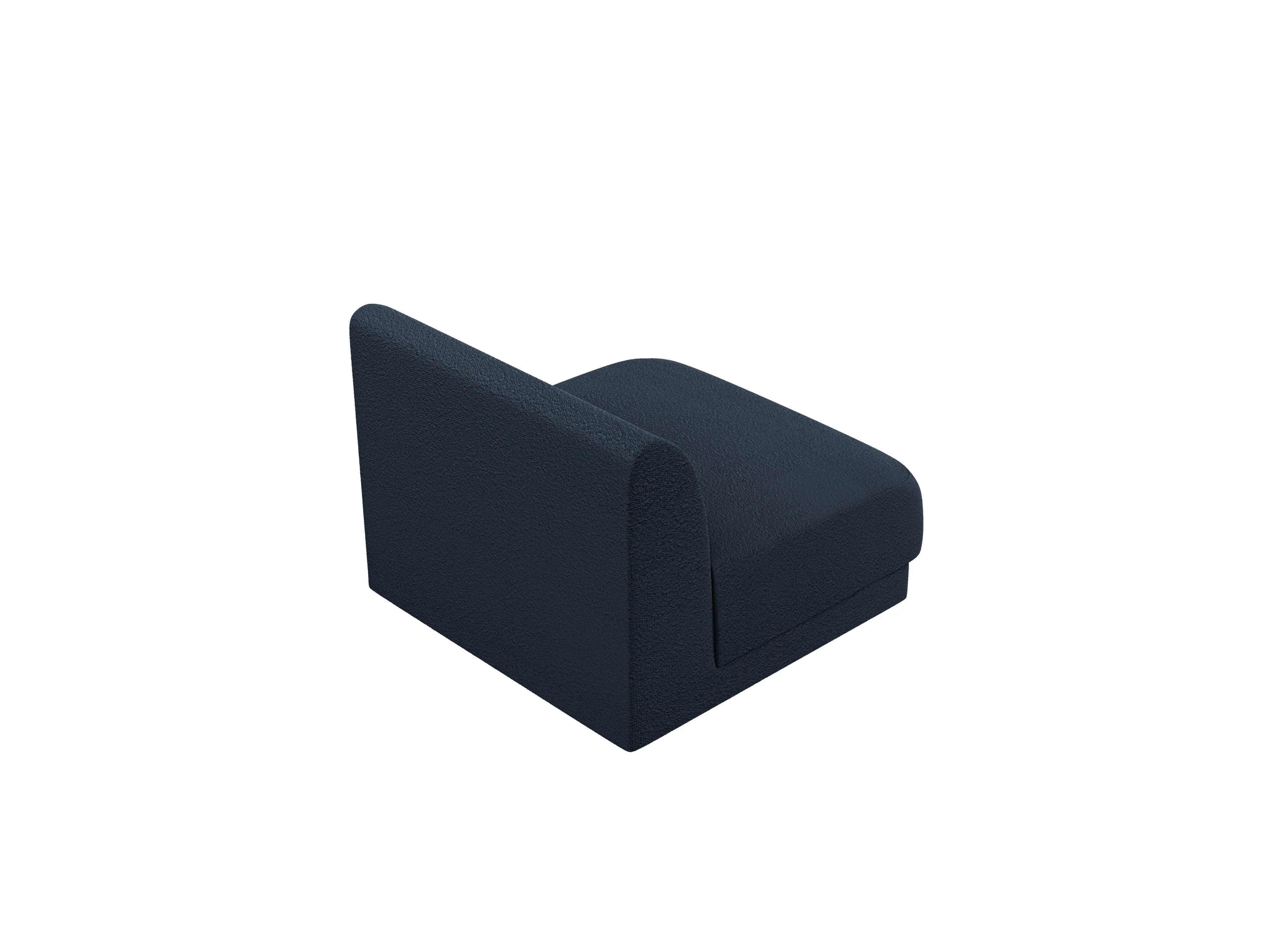 Fotel / moduł  MILEY ciemnoniebieski boucle - Image 3