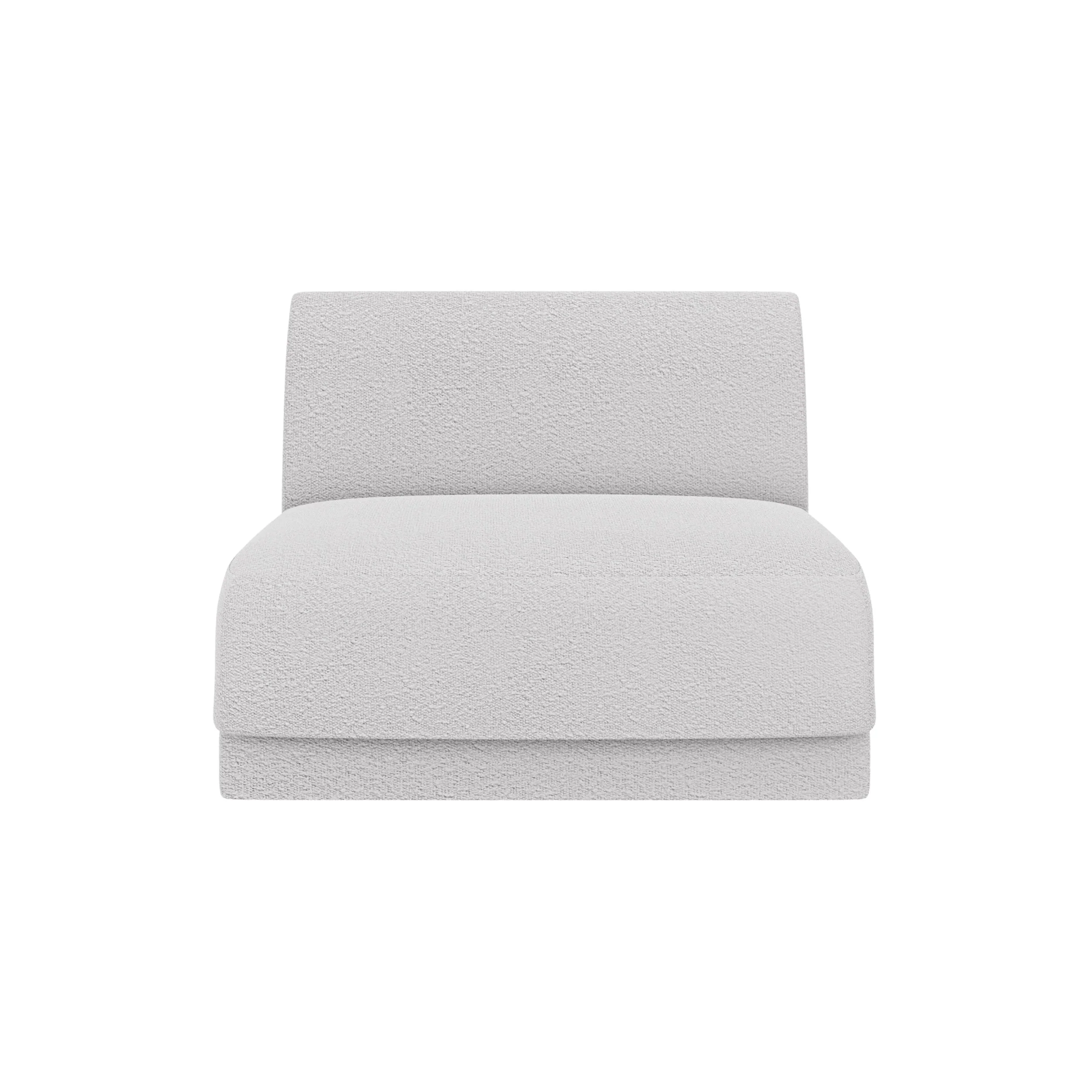 Fotel / moduł  MILEY jasnoszary boucle - Image 2