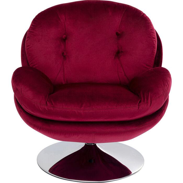 Fotel obrotowy COSY jagodowy - Image 3