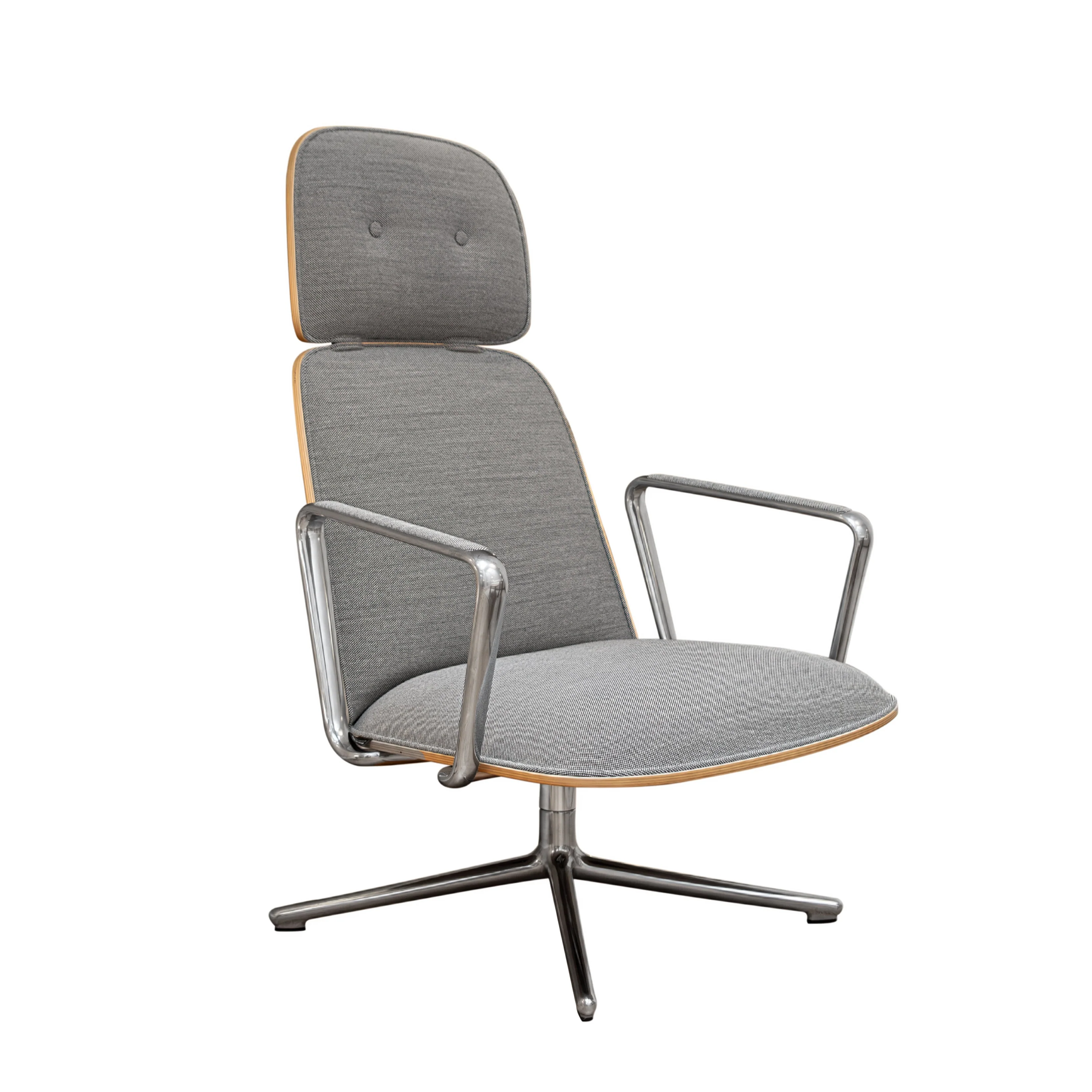 Fotel PAD HIGH SWIVEL aluminiowa podstawa - poekspozycyjny