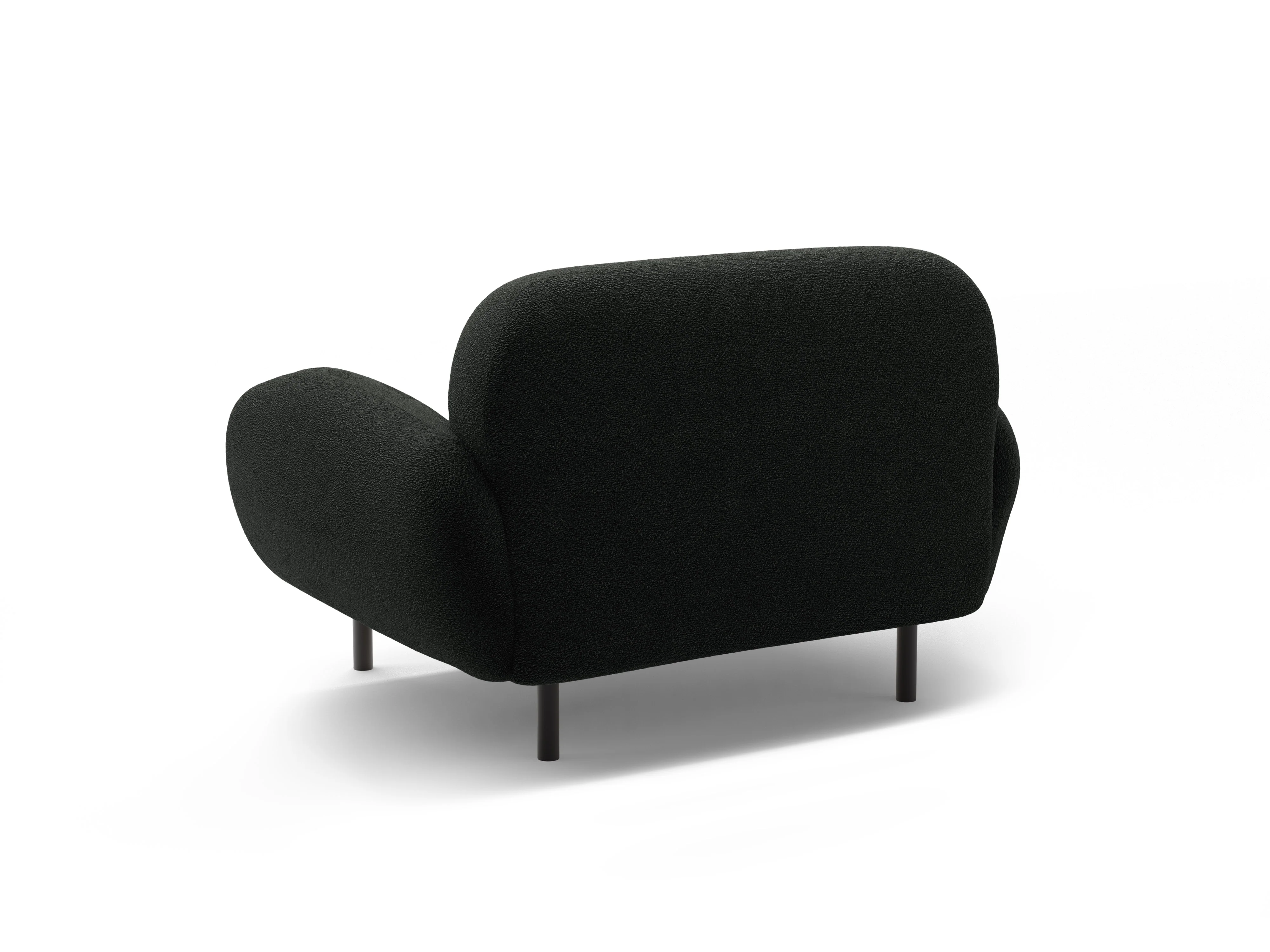 Fotel POPPY czarny boucle - Image 4