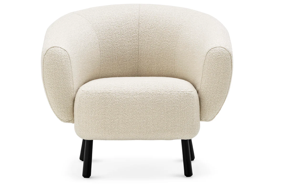 Fotel RIO tapicerowany z czarną podstawą - Image 12